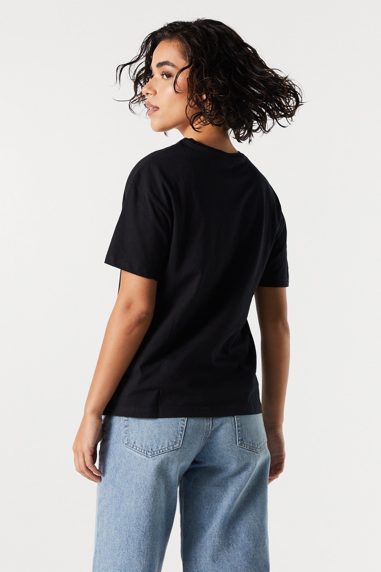Hogwarts Graphic Boyfriend T-Shirt sold by Urban Planet product image thumbnail 2