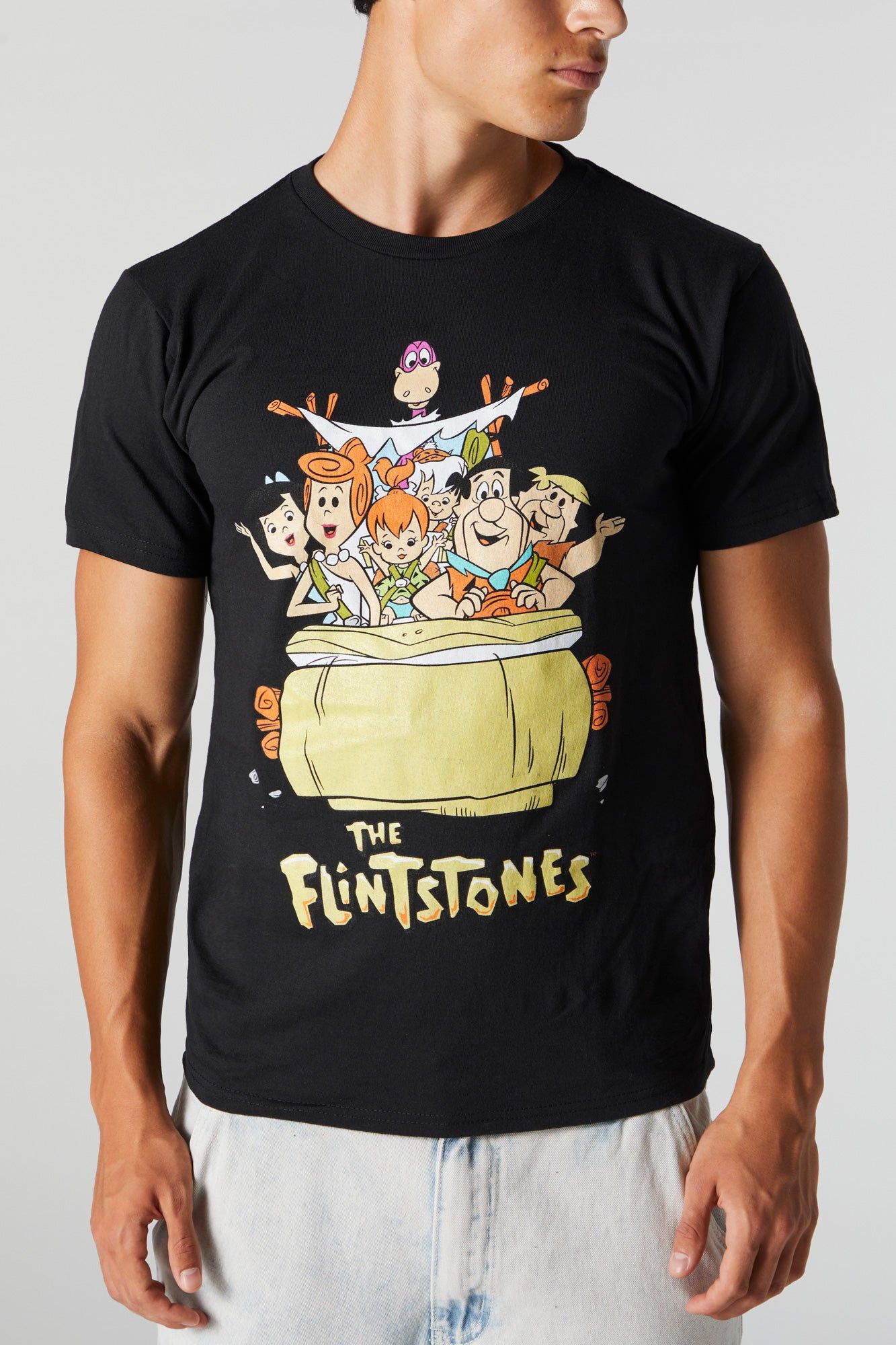The Flintstones Graphic T-Shirt sold by Urban Planet product image thumbnail 2