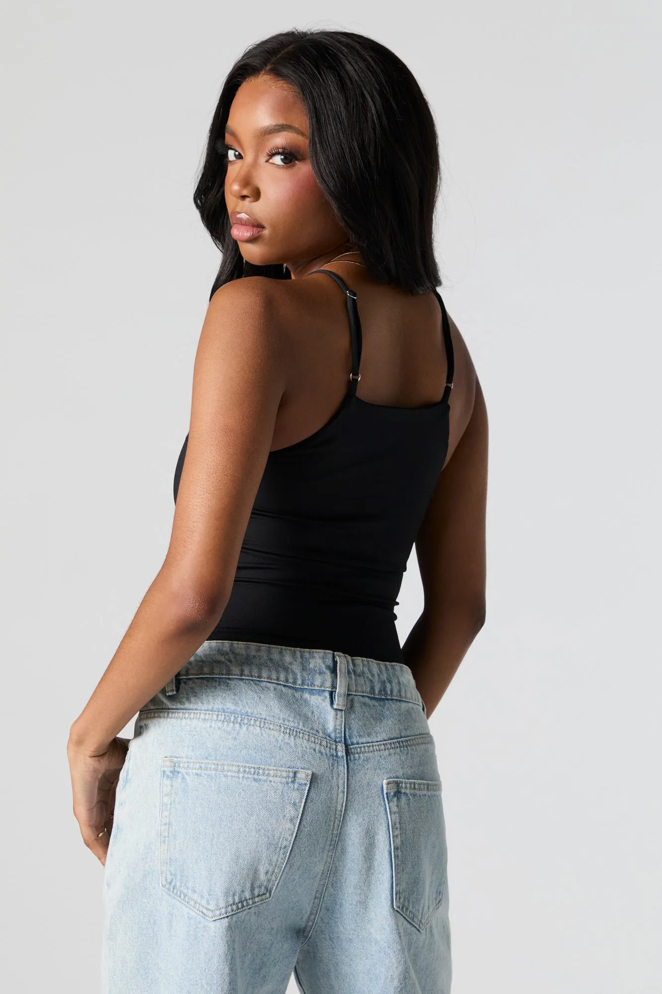 Contour Halter Neck Bodysuit sold by Urban Planet product image thumbnail 4