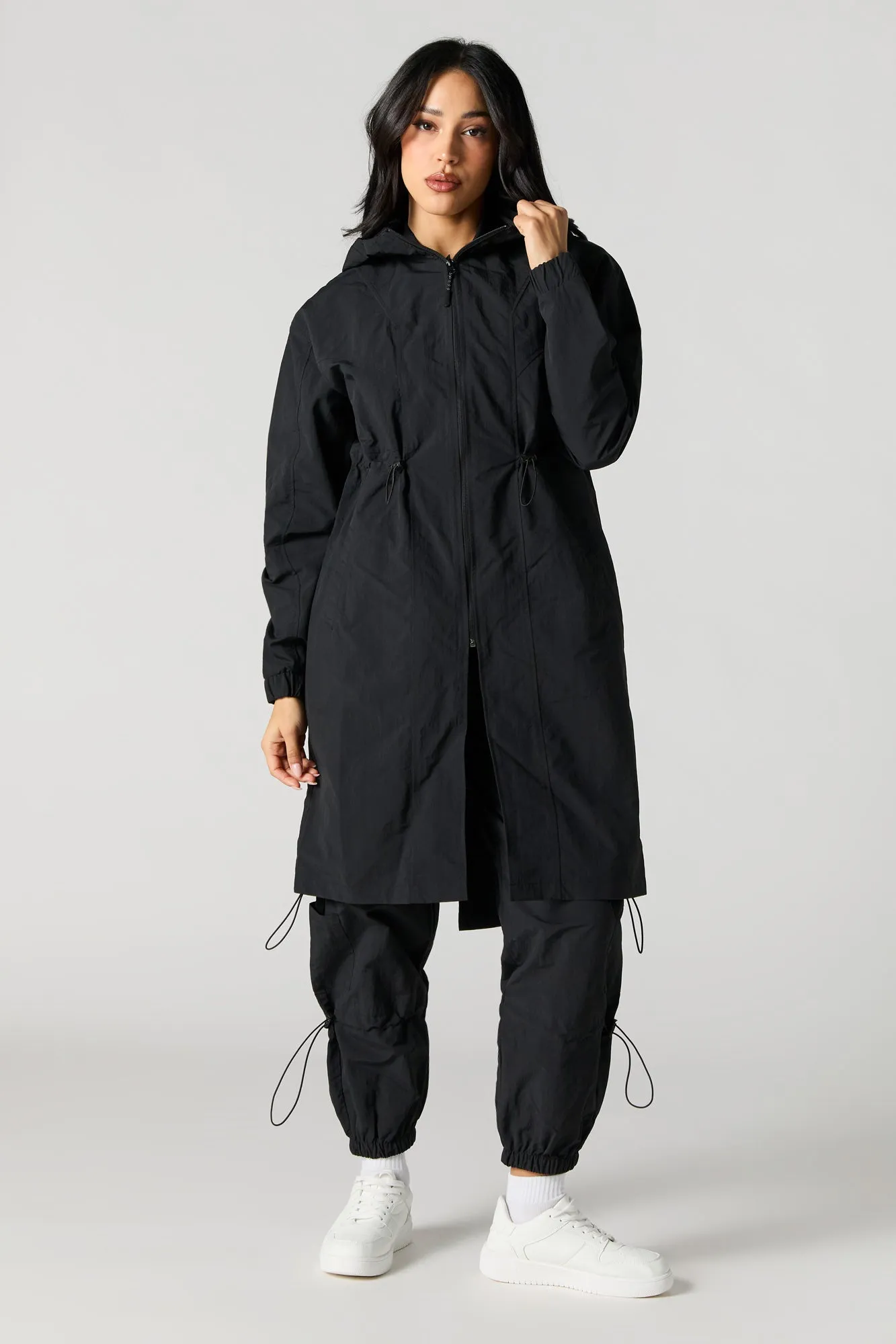 Nylon Longline Jacket sold by Urban Planet product image thumbnail 4