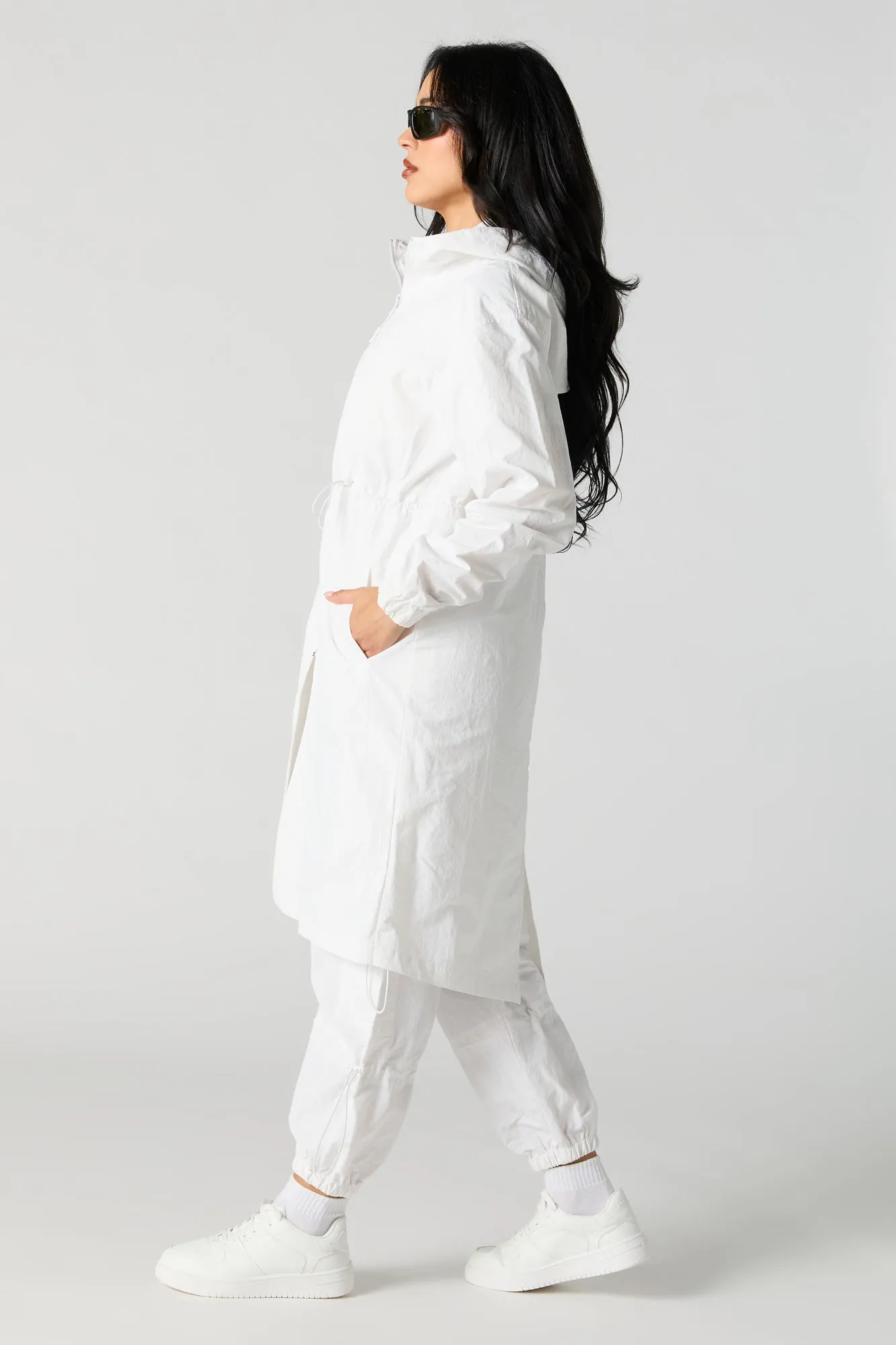 Nylon Longline Jacket sold by Urban Planet product image thumbnail 2