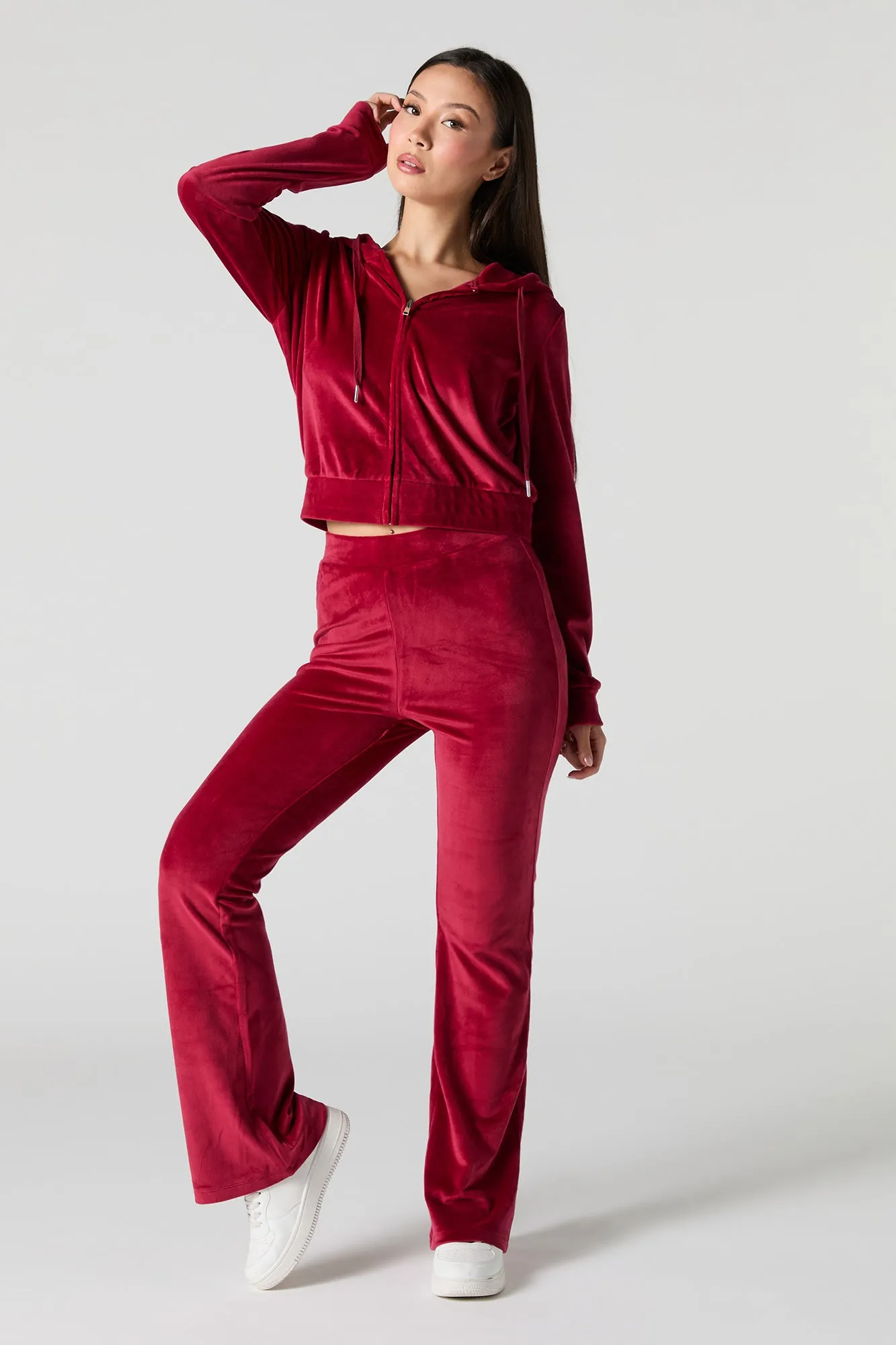 Pantalon à jambe évasée en velours sold by Urban Planet product image thumbnail 4