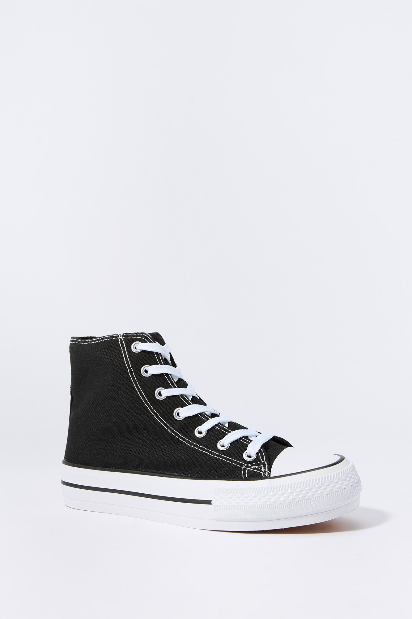 Canvas High Top Platform Sneaker sold by Urban Planet product image thumbnail 3