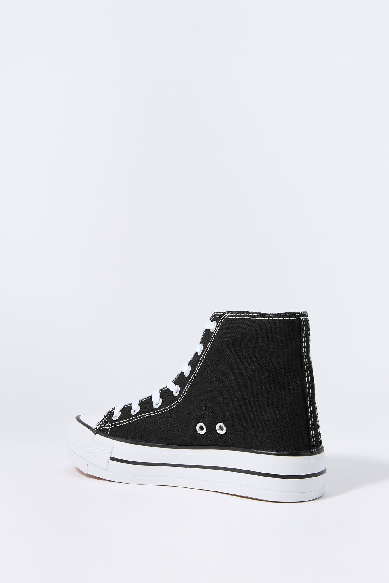 Canvas High Top Platform Sneaker sold by Urban Planet product image thumbnail 4
