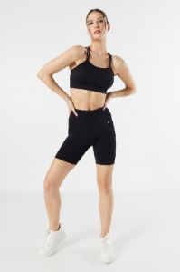 High Rise Side Ribbed Biker Short sold by Urban Planet