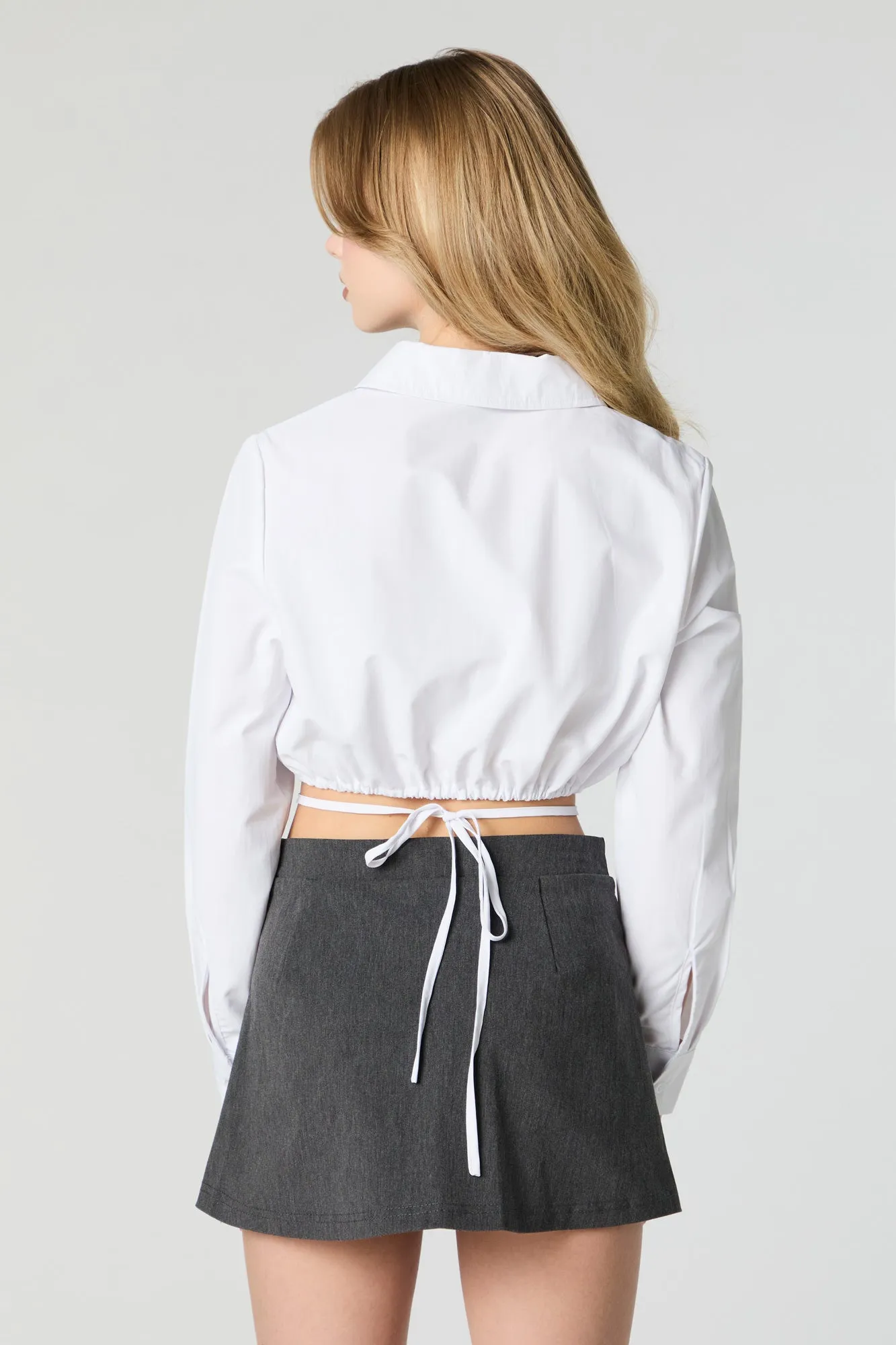 Haut boutonné court avec brides sold by Urban Planet product image thumbnail 2