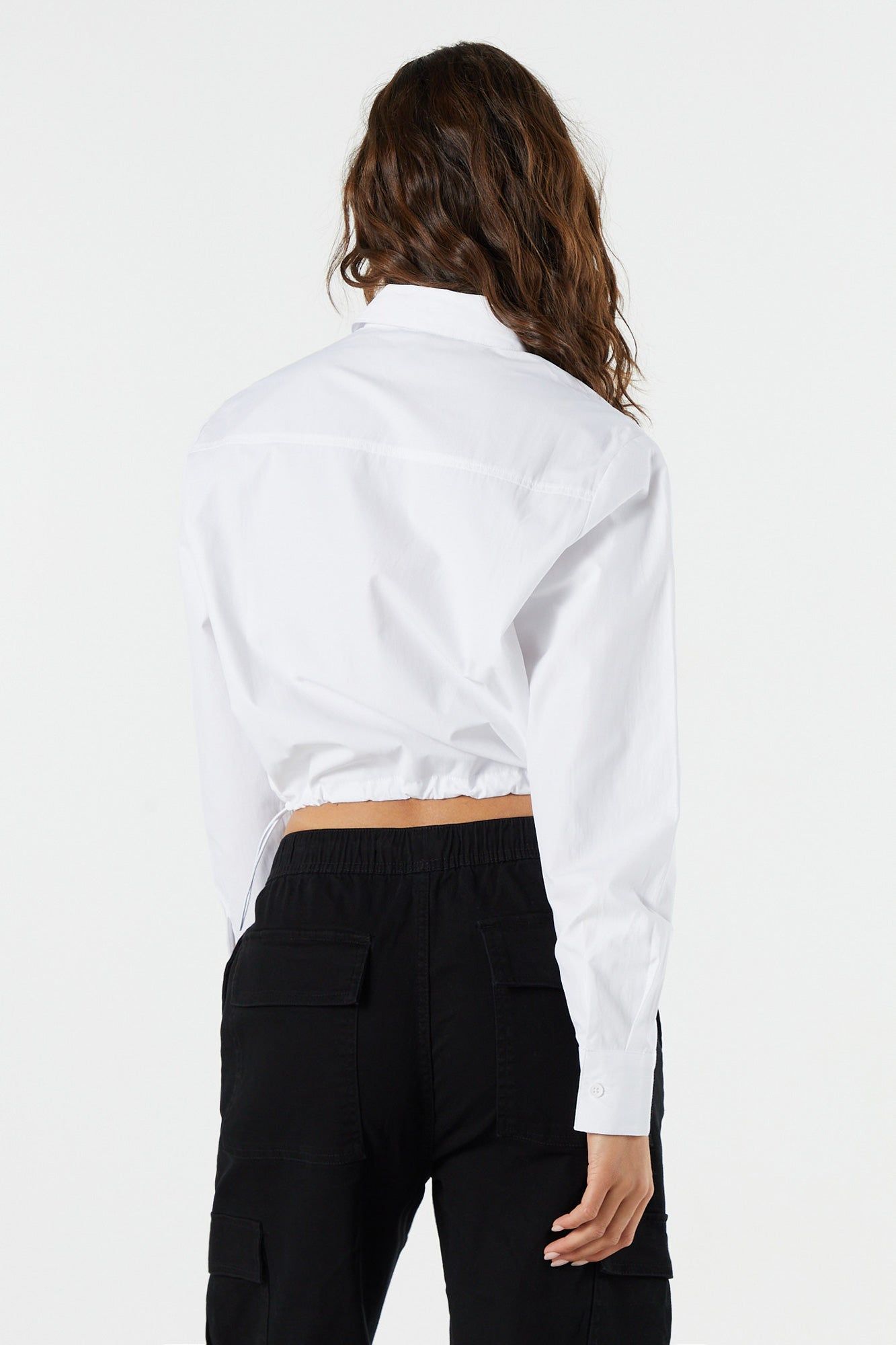 Cinched Button-Up Top sold by Urban Planet product image thumbnail 2