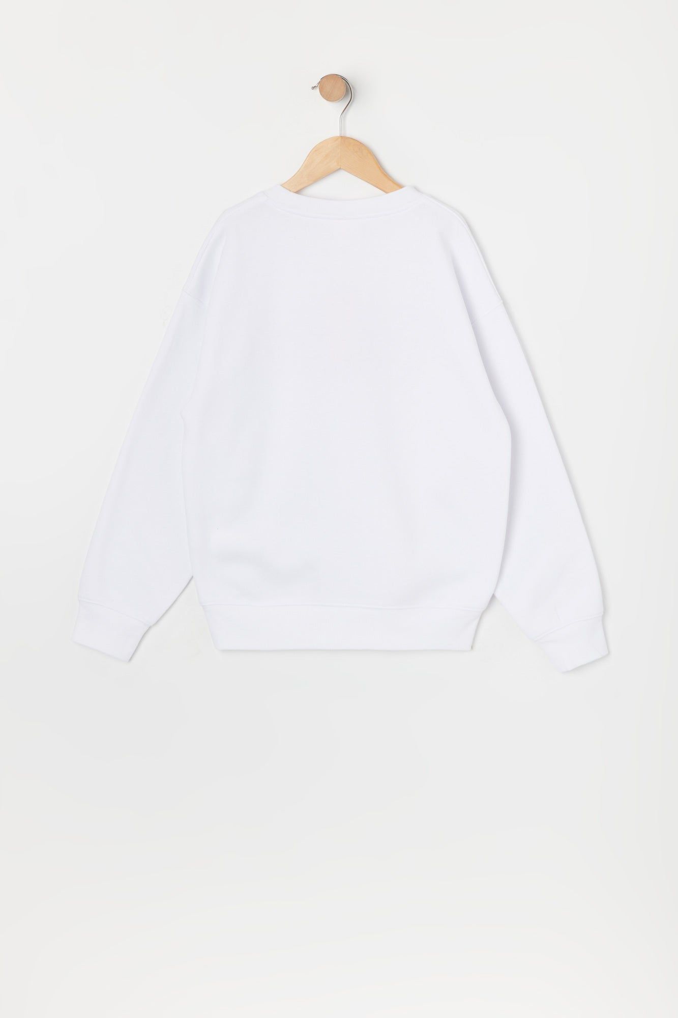 Barbie™ Girls White Fleece Graphic Sweatshirt sold by Urban Planet product image thumbnail 2