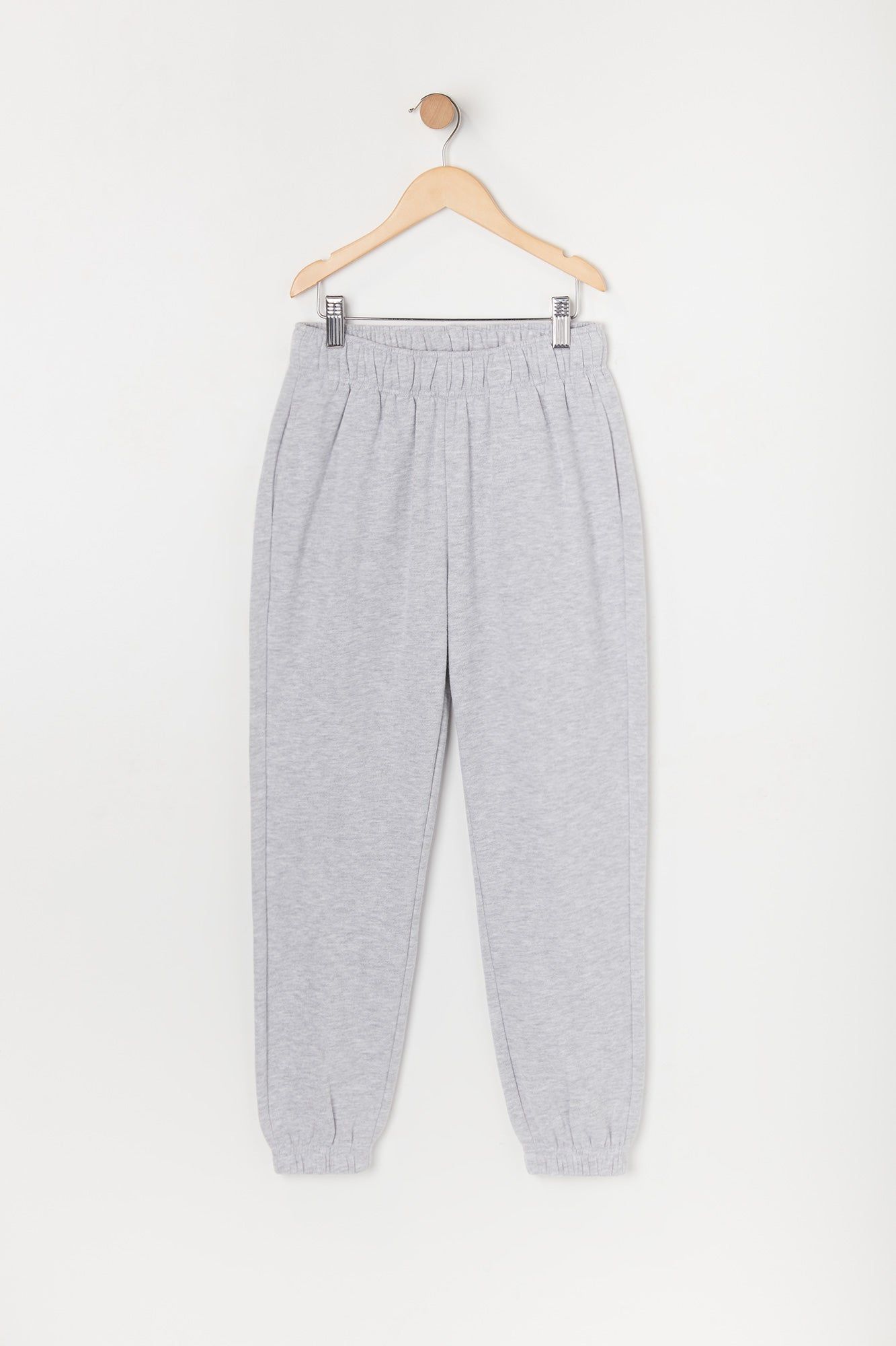 Girls Solid Fleece Jogger sold by Urban Planet product image thumbnail 3