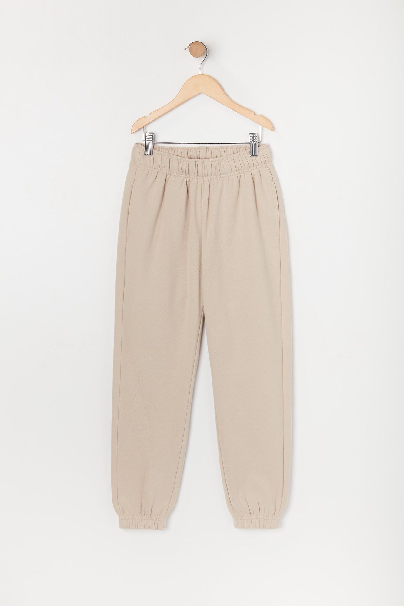 Girls Solid Fleece Jogger sold by Urban Planet product image thumbnail 5