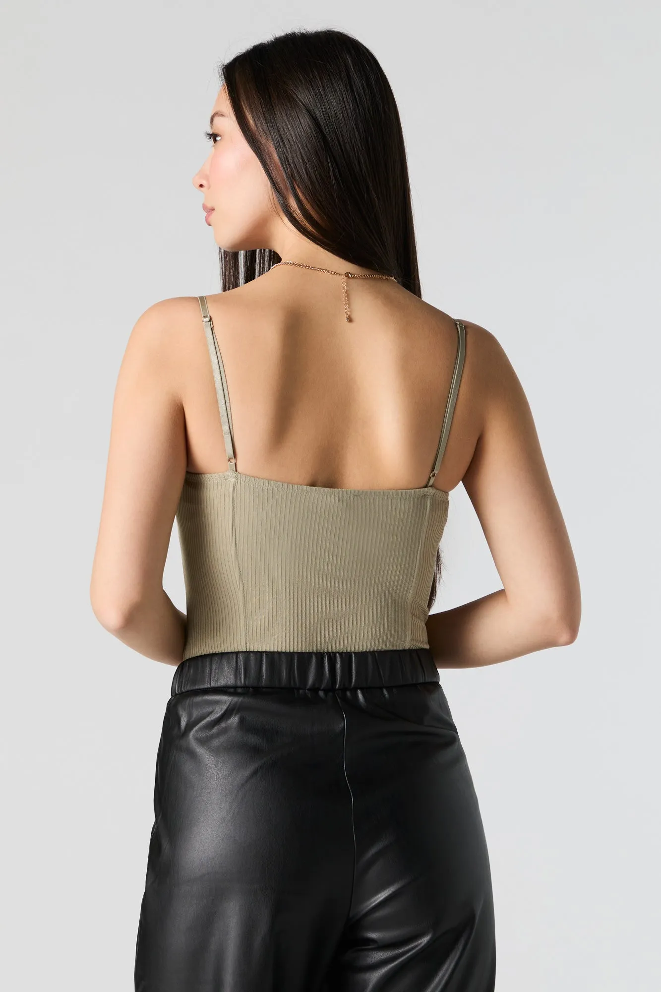 Maillot corset côtelé sold by Urban Planet product image thumbnail 4