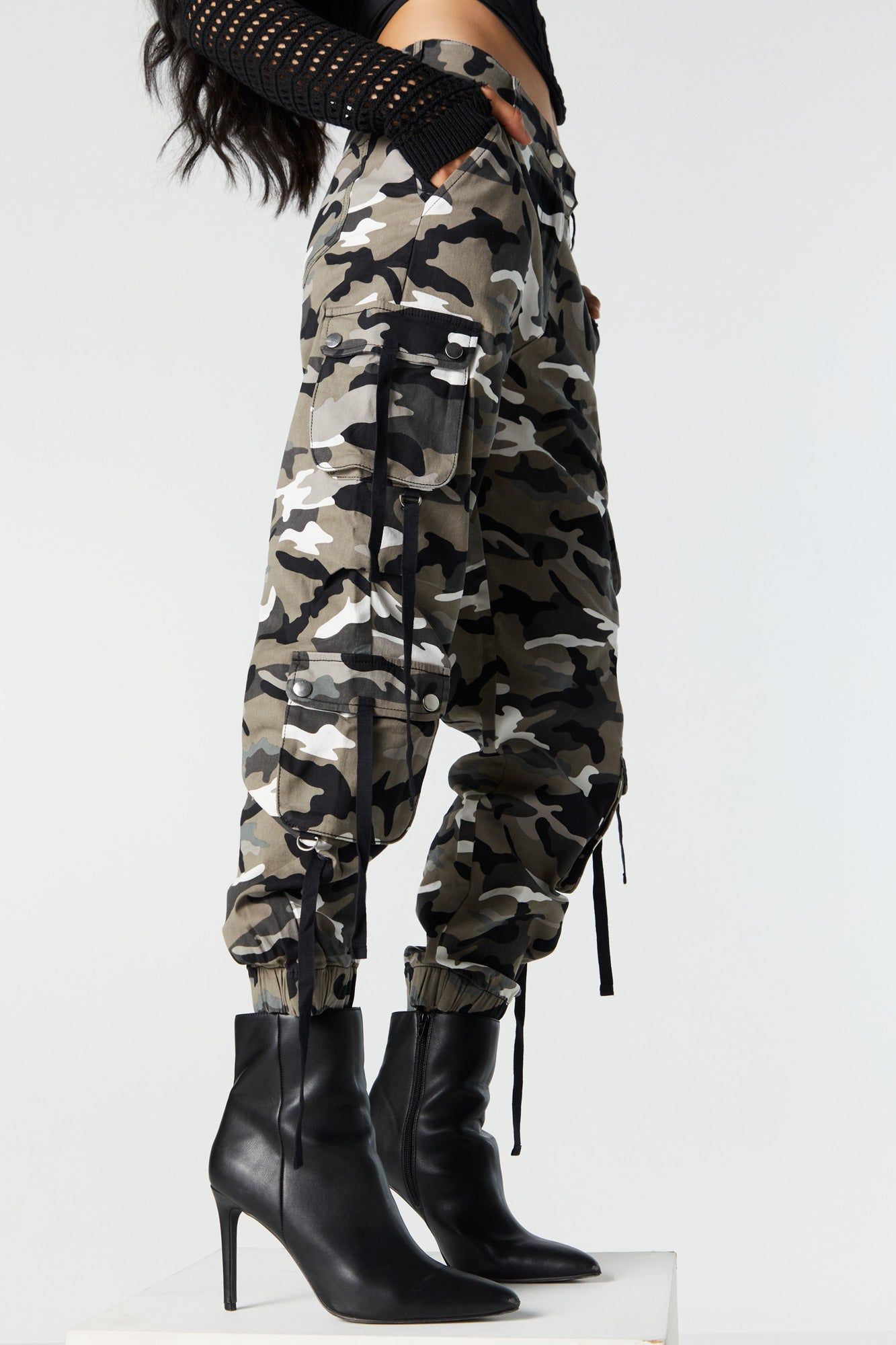 Camo Utility Cargo Jogger sold by Urban Planet product image thumbnail 2