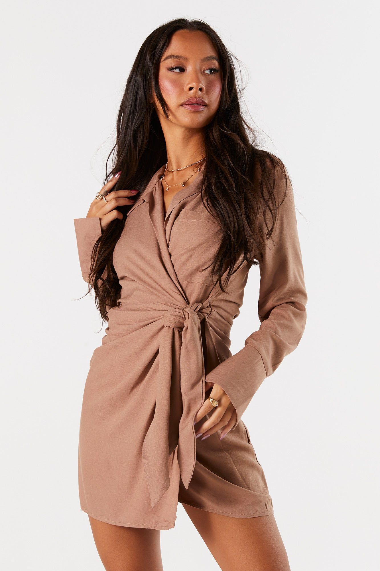 Belted Mini Dress sold by Urban Planet