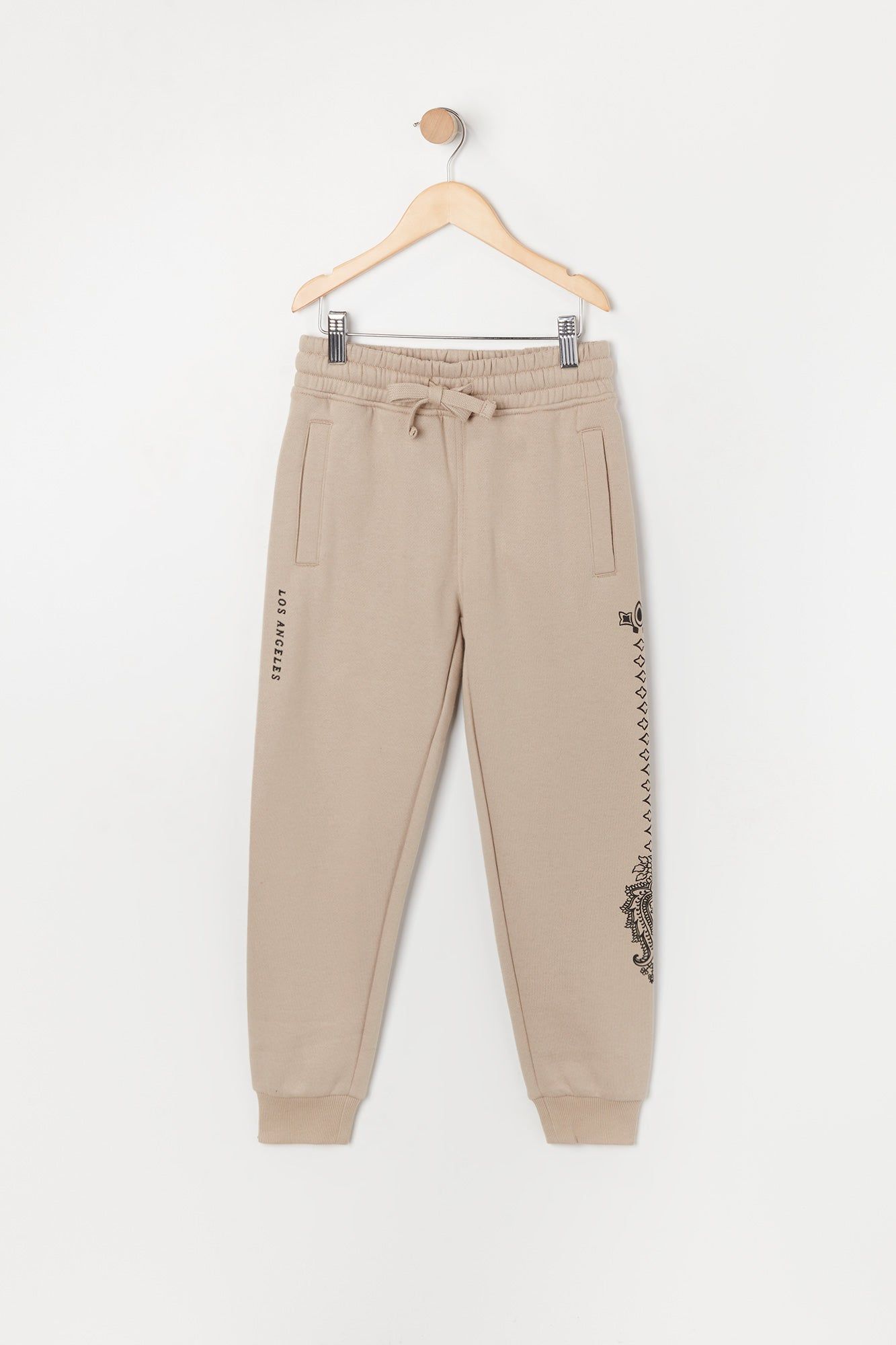 Boys Graphic Fleece Jogger sold by Urban Planet