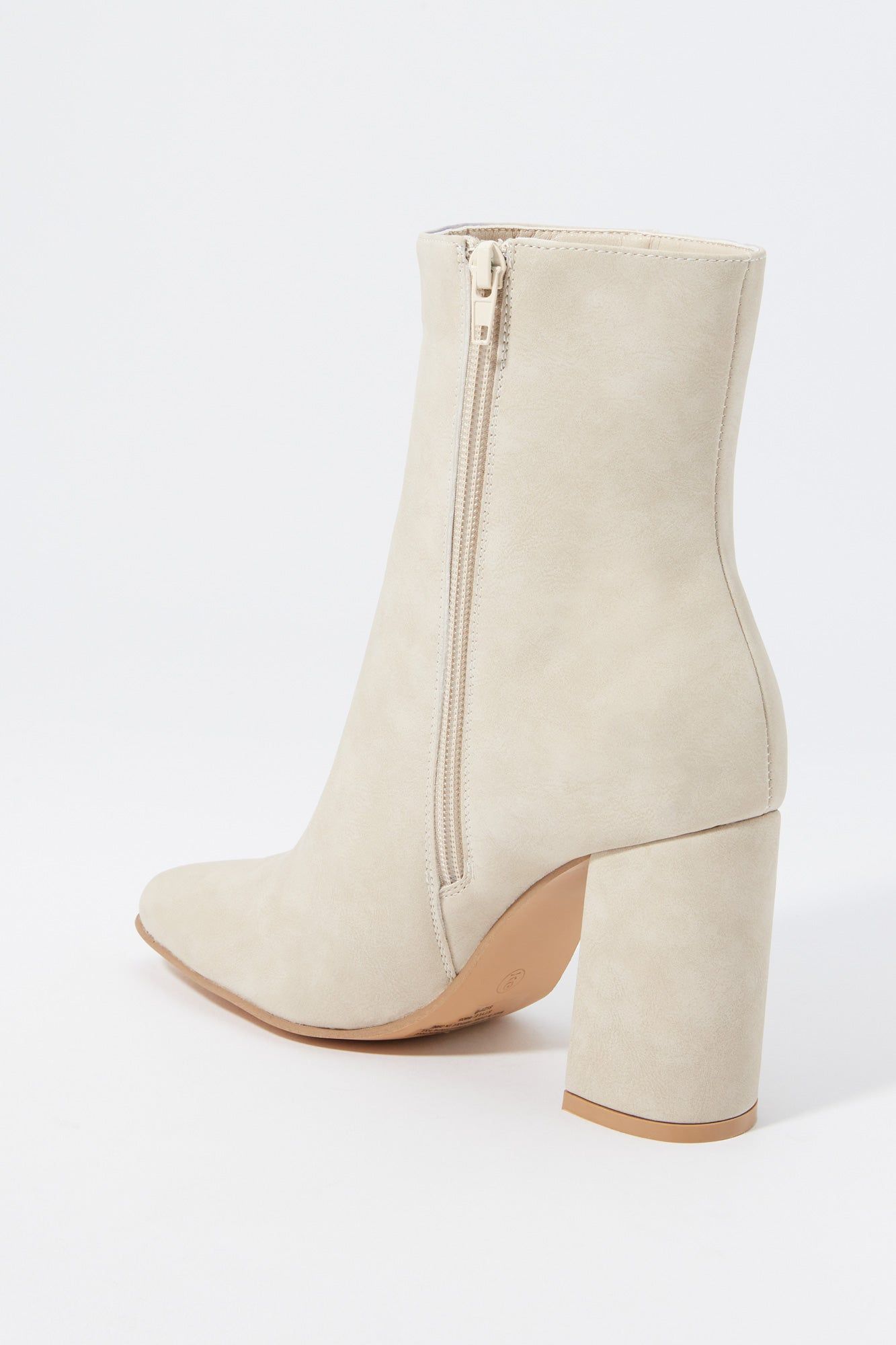 Faux-Suede Block Heel Boot sold by Urban Planet product image thumbnail 3