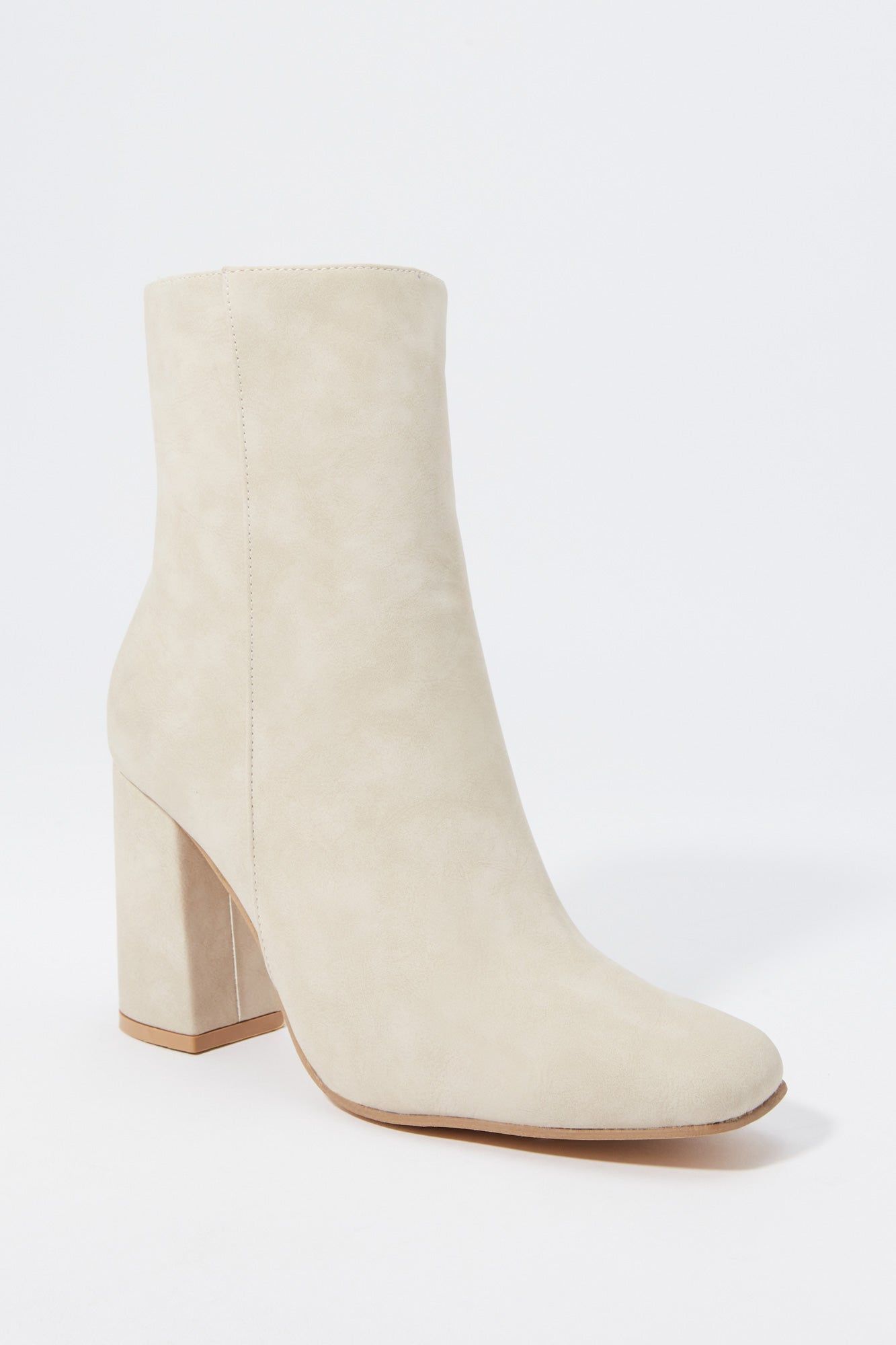 Faux-Suede Block Heel Boot sold by Urban Planet product image thumbnail 2