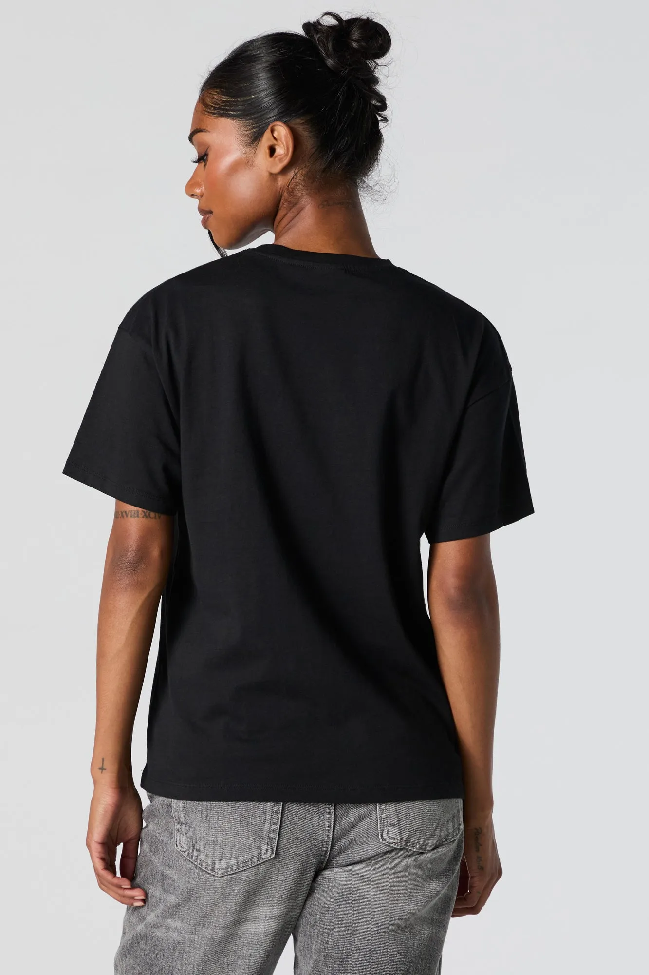 Hard to Please Graphic Boyfriend T-Shirt sold by Urban Planet product image thumbnail 3