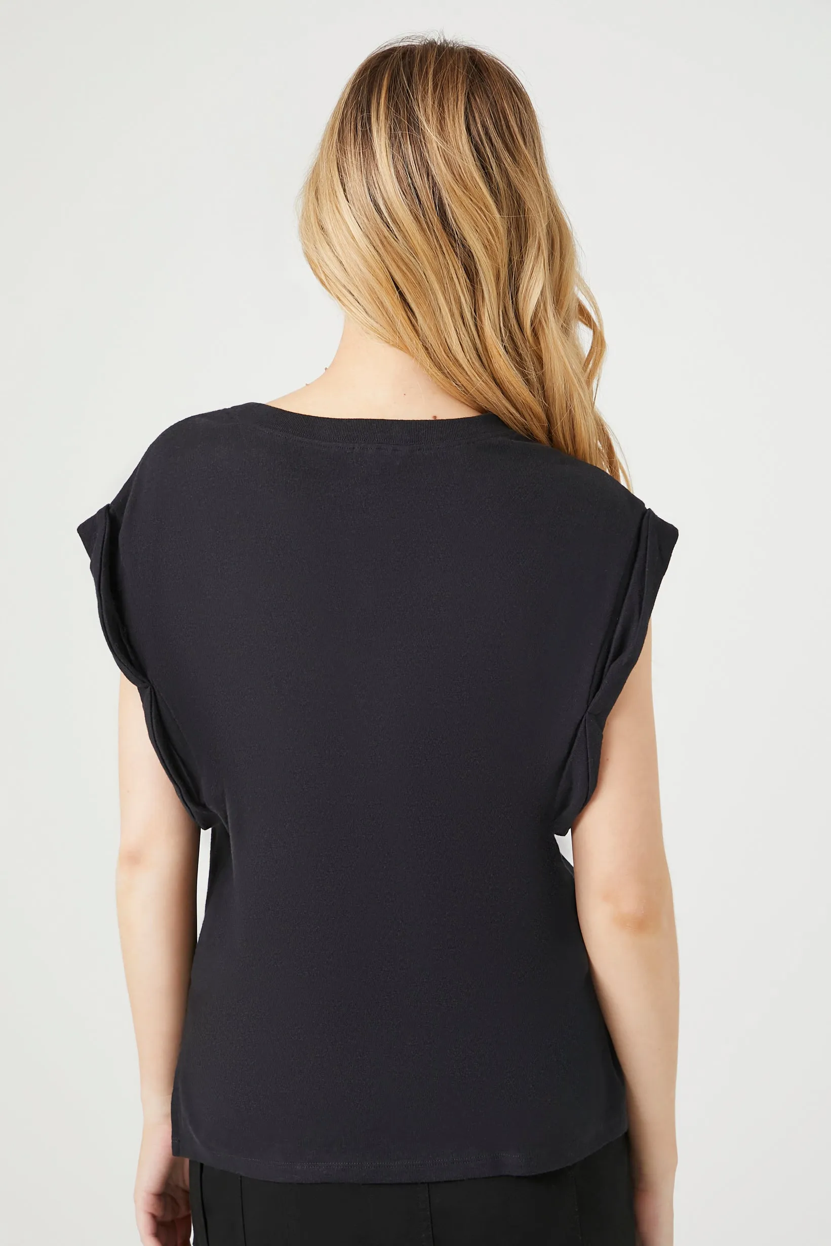 Lin T-shirt avec motif brodé Stay Wild en chenille sold by Urban Planet product image thumbnail 3