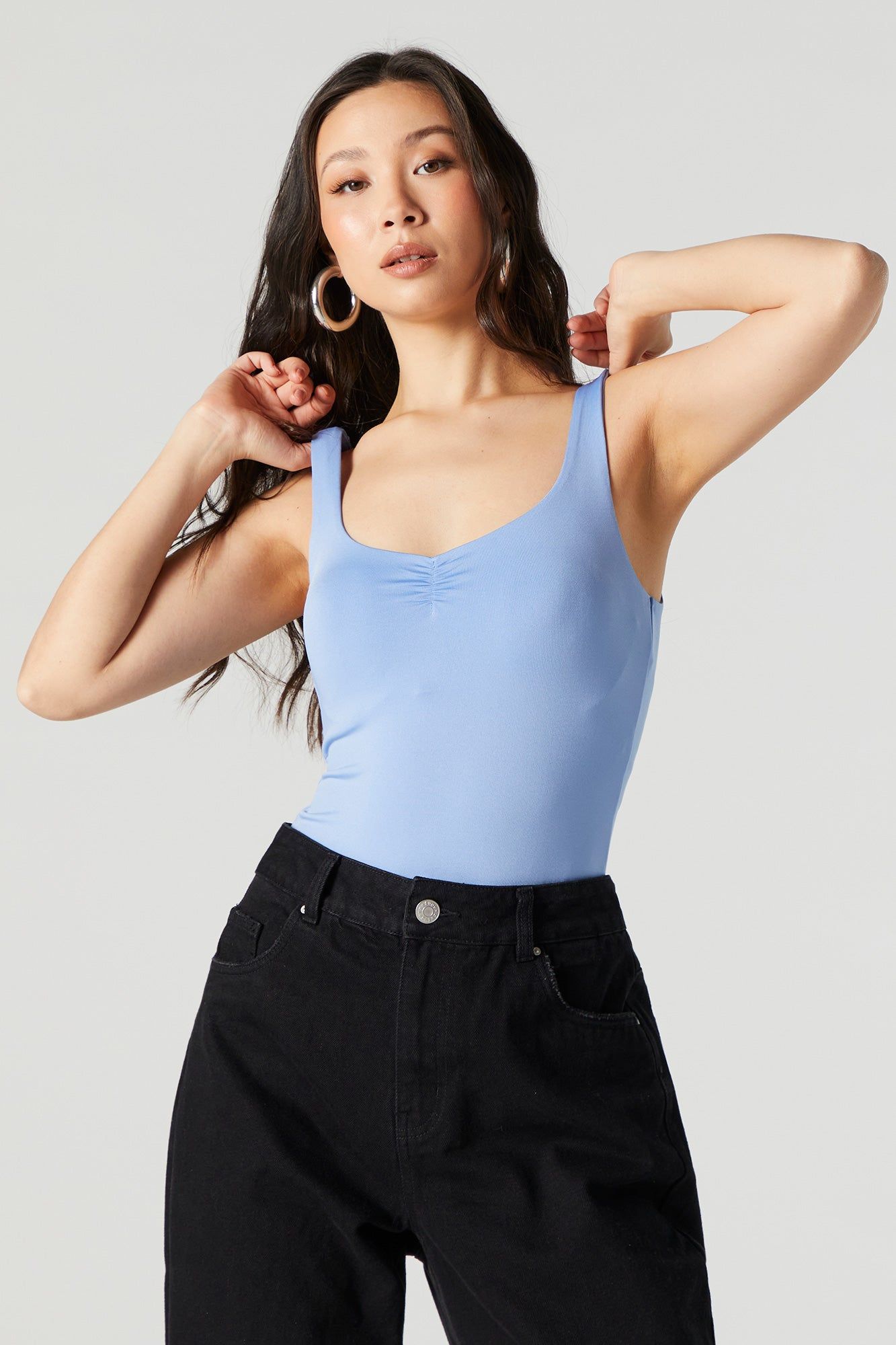 Contour Sweetheart Sleeveless Bodysuit sold by Urban Planet