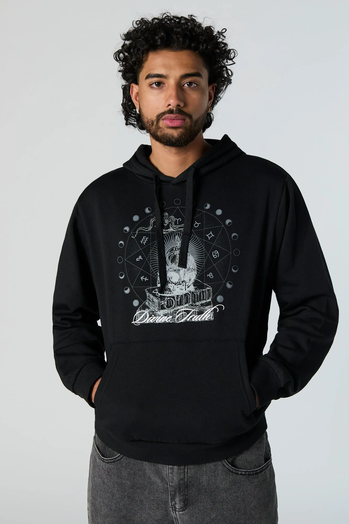 Divine Truth Graphic Fleece Hoodie sold by Urban Planet product image thumbnail 2