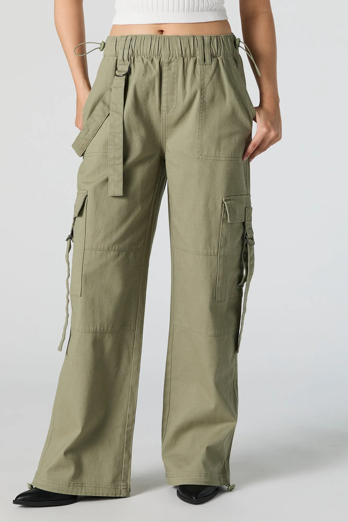 Straight Leg Utility Cargo Pant sold by Urban Planet product image thumbnail 2