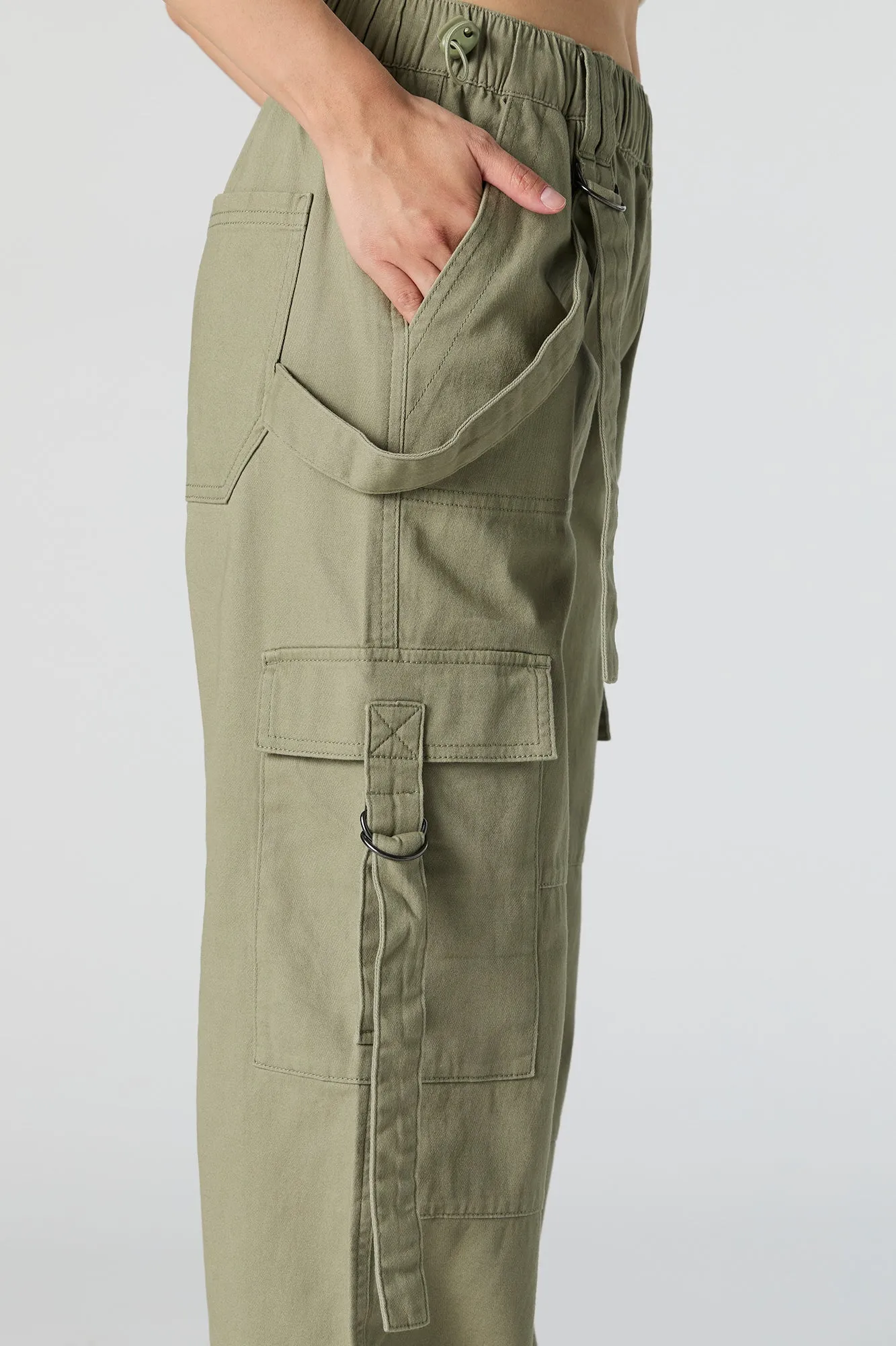 Straight Leg Utility Cargo Pant sold by Urban Planet product image thumbnail 4