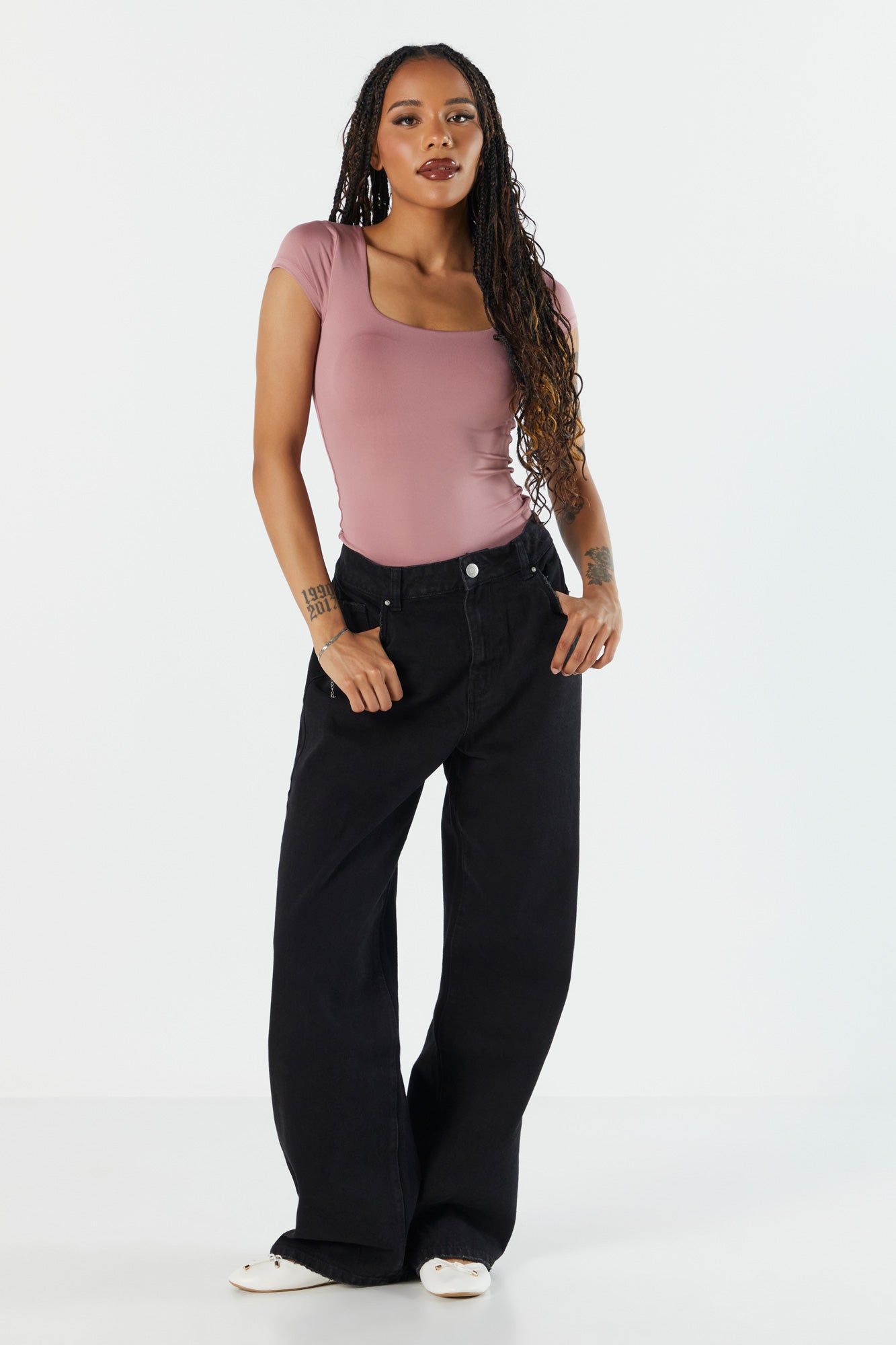 Maillot profilé à encolure carrée sold by Urban Planet product image thumbnail 5