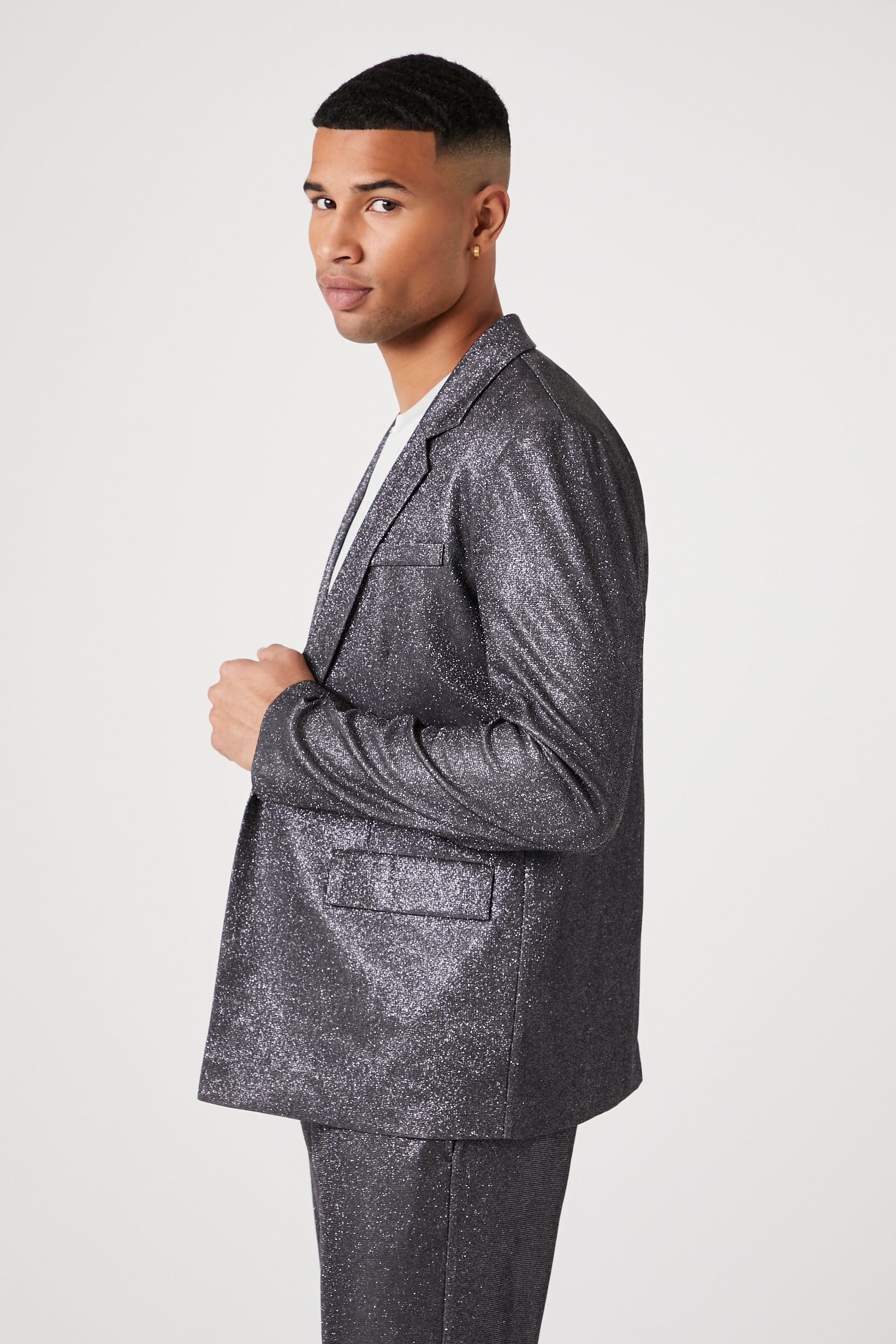Blazer scintillant ouvert sold by Urban Planet product image thumbnail 3