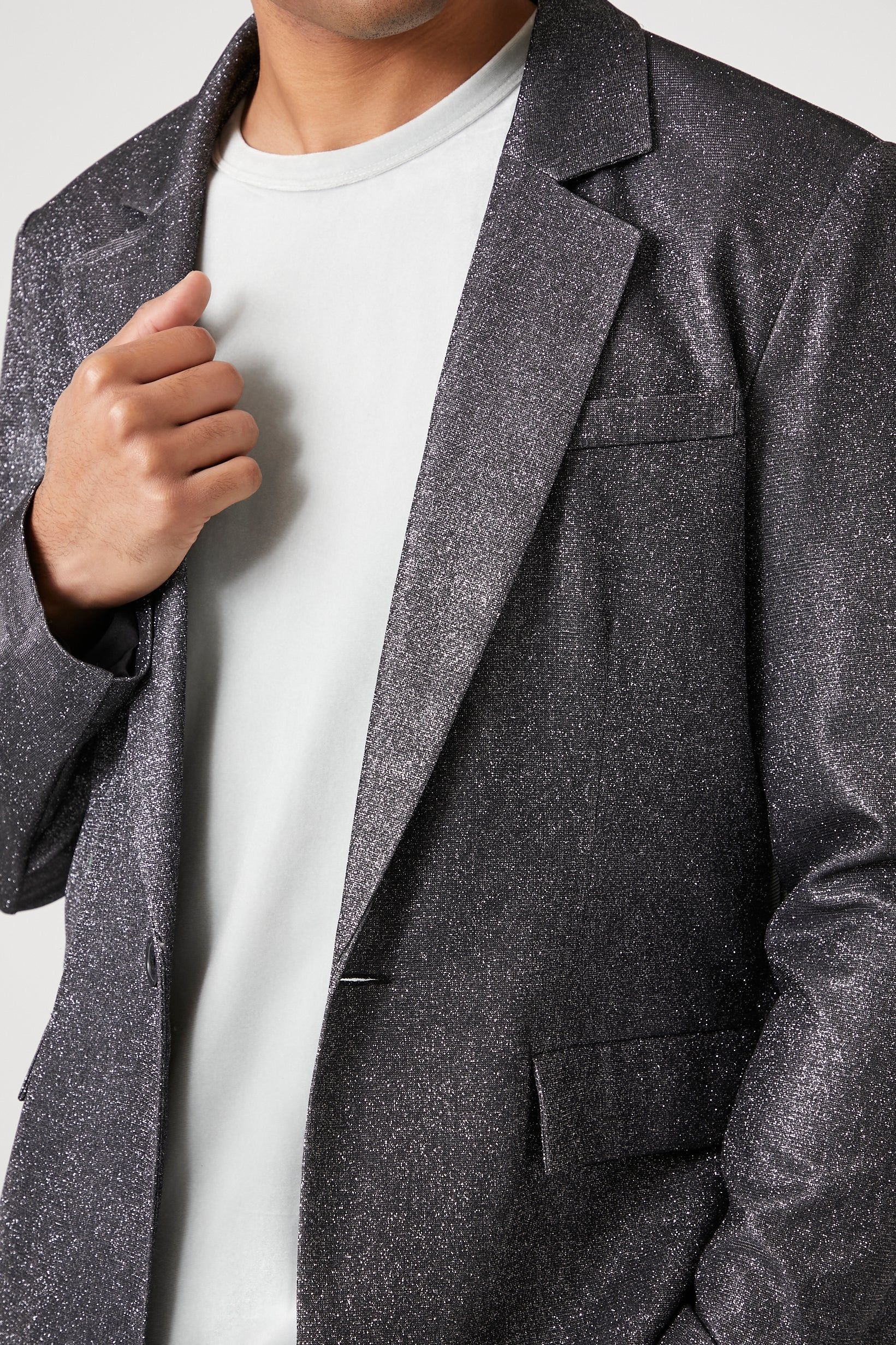 Blazer scintillant ouvert sold by Urban Planet product image thumbnail 5