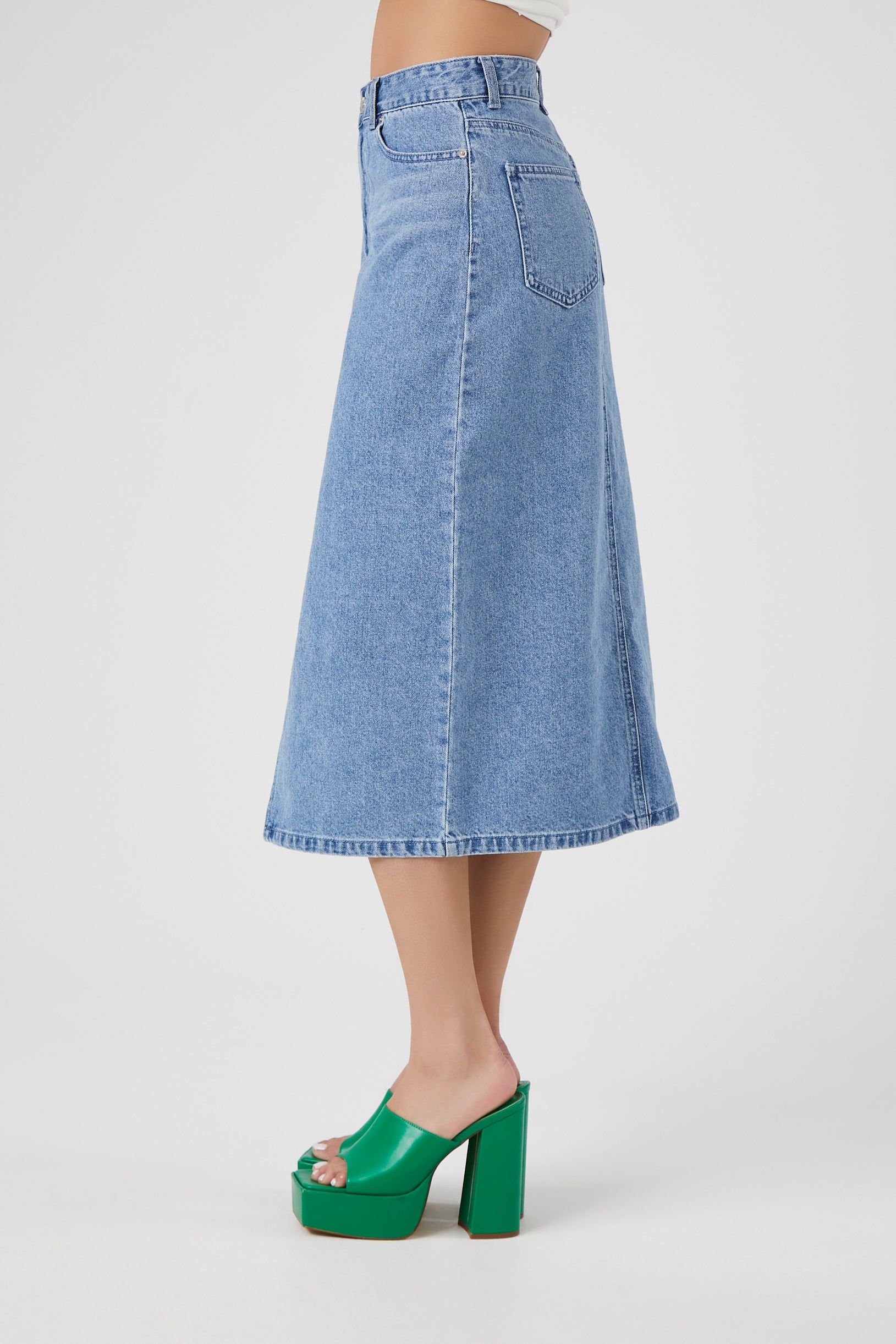 Jupe maxi en denim sold by Urban Planet product image thumbnail 5