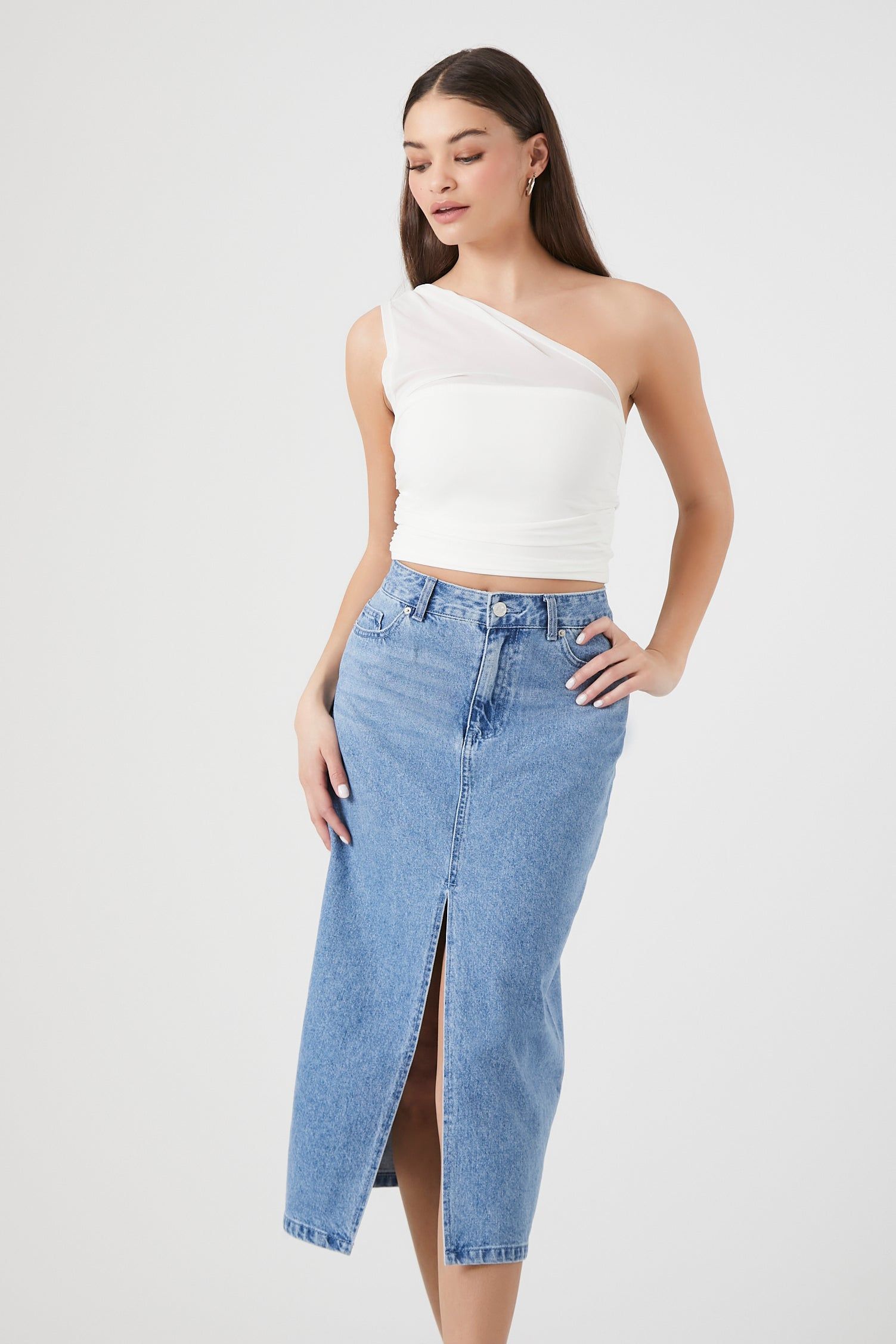 Jupe maxi en denim sold by Urban Planet product image thumbnail 6