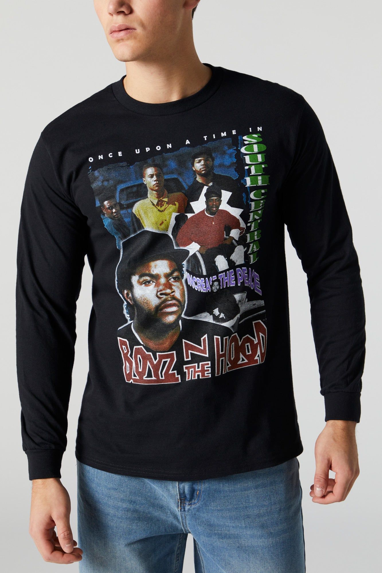 Boyz N The Good Long Sleeve Graphic Top sold by Urban Planet product image thumbnail 4