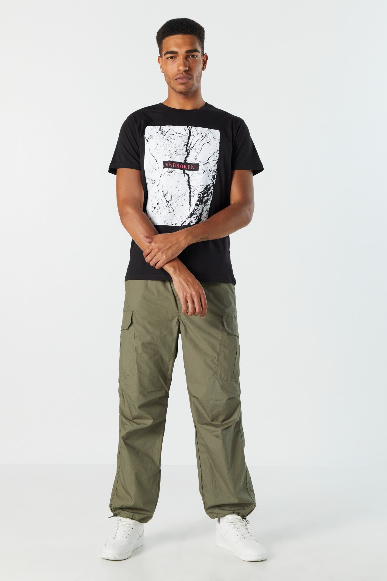 T-shirt à imprimé Unbroken sold by Urban Planet product image thumbnail 4