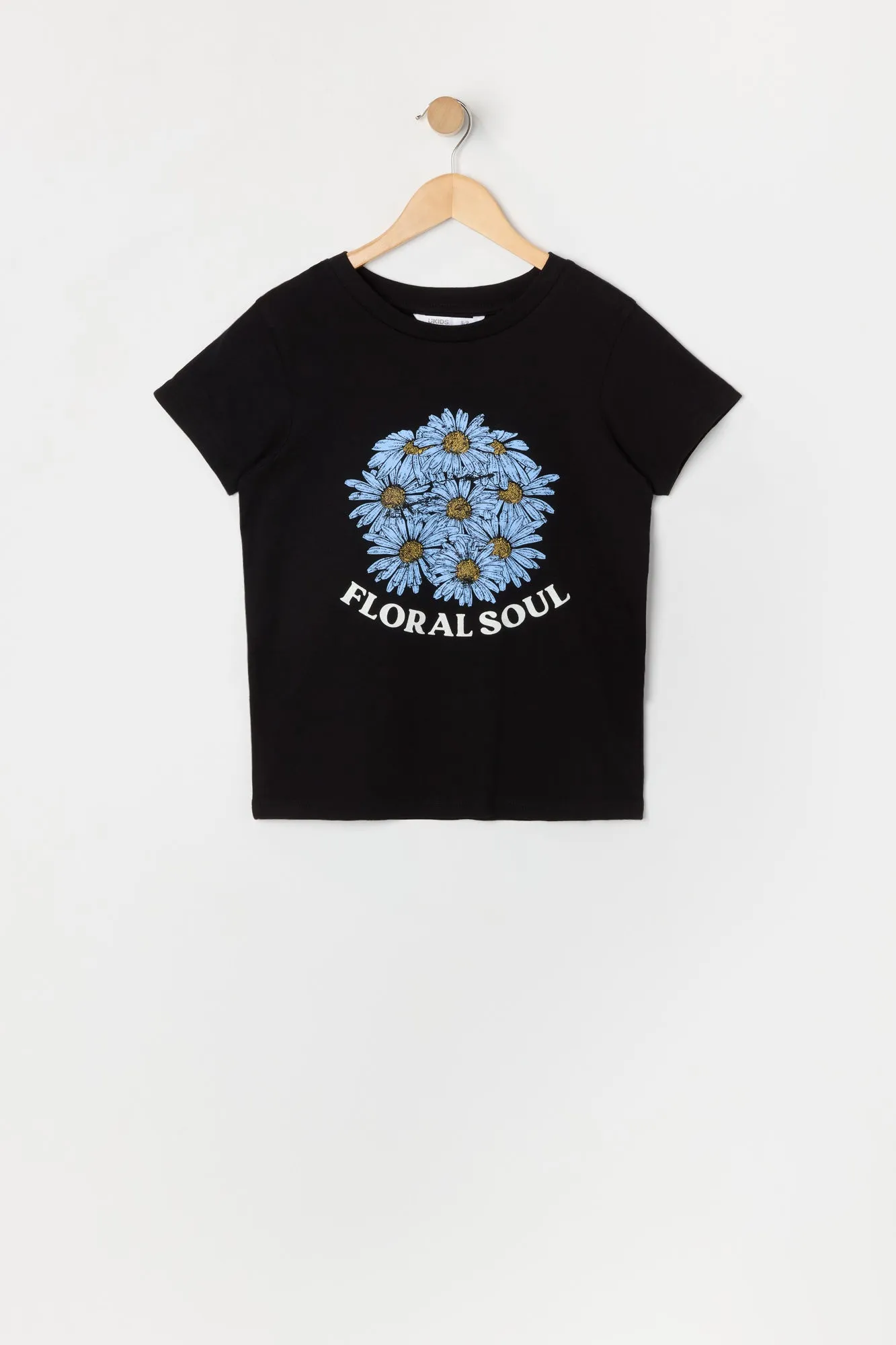 Girls Floral Soul Graphic T-Shirt sold by Urban Planet