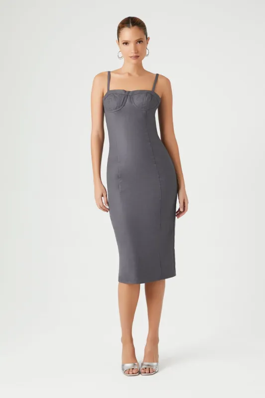 Bustier Midi Dress sold by Urban Planet
