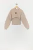 Ensemble avec haut court à capuchon et débardeur avec motif brodé Teddy pour fille sold by Urban Planet