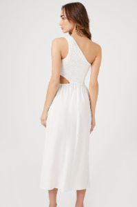 One Shoulder Cut-Out Midi Dress sold by Urban Planet