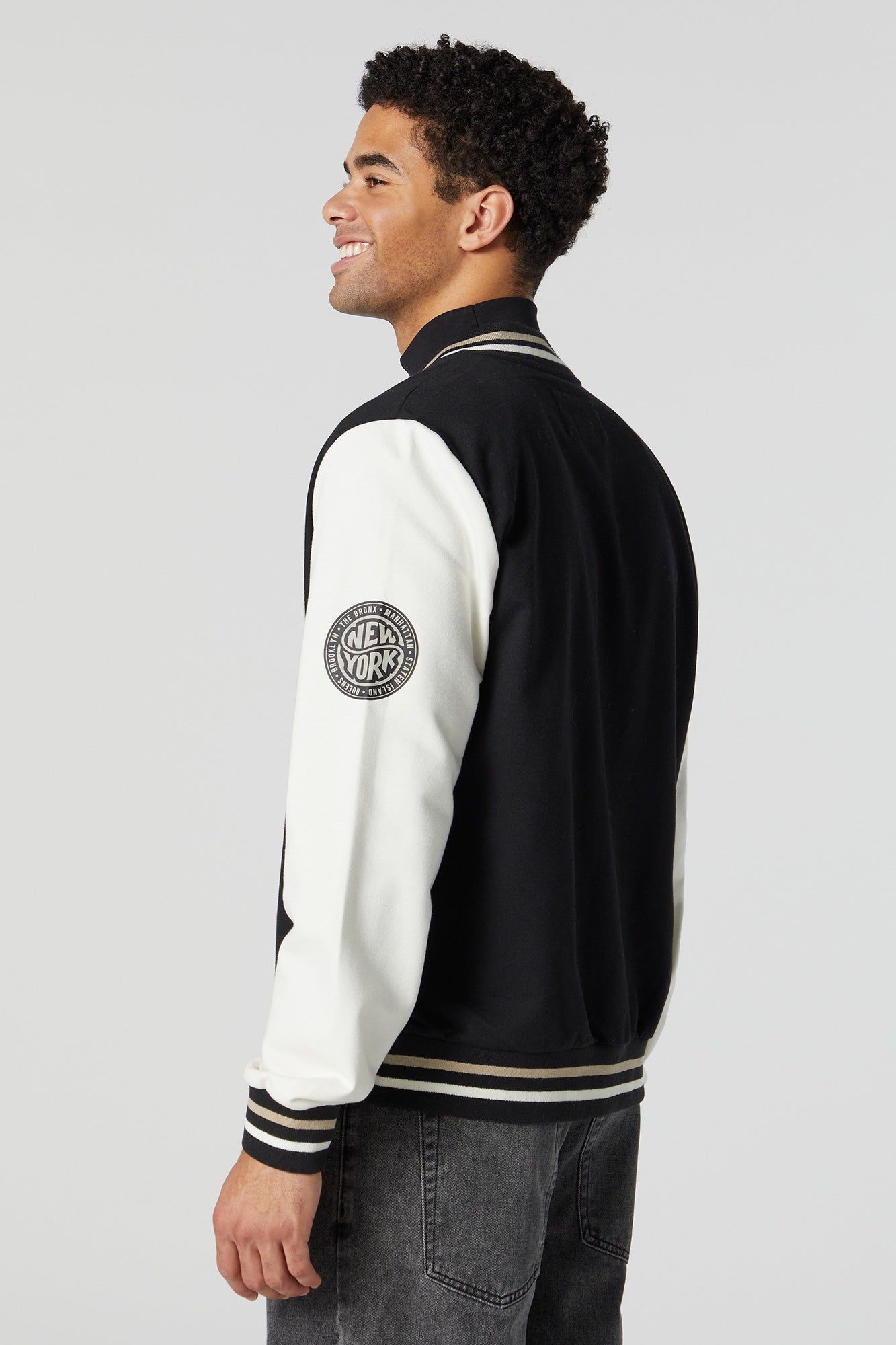 NY Varsity Jacket sold by Urban Planet product image thumbnail 3