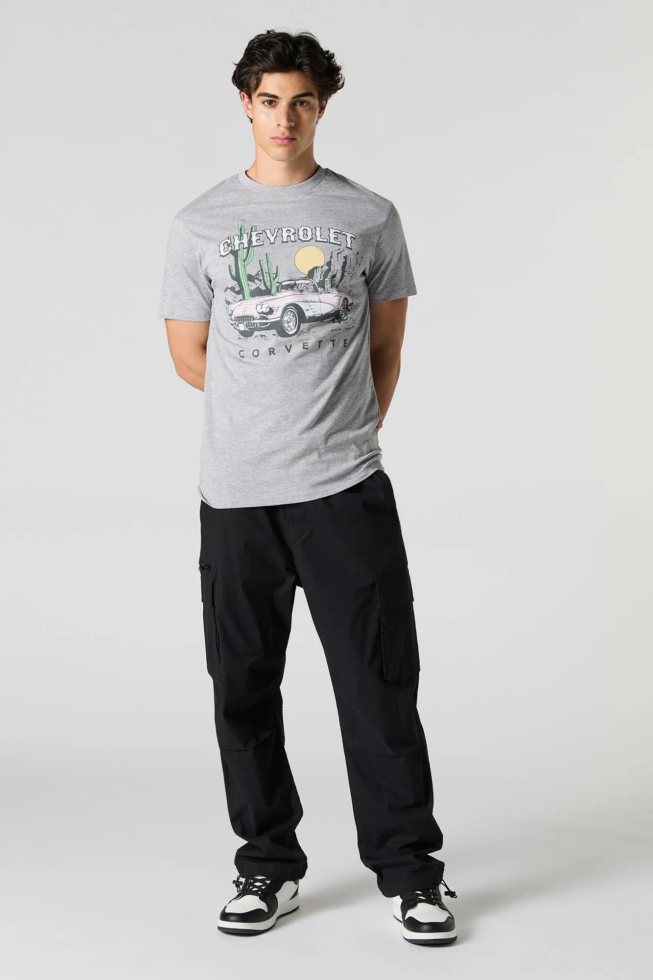 Chevrolet Corvette Graphic T-Shirt sold by Urban Planet product image thumbnail 2
