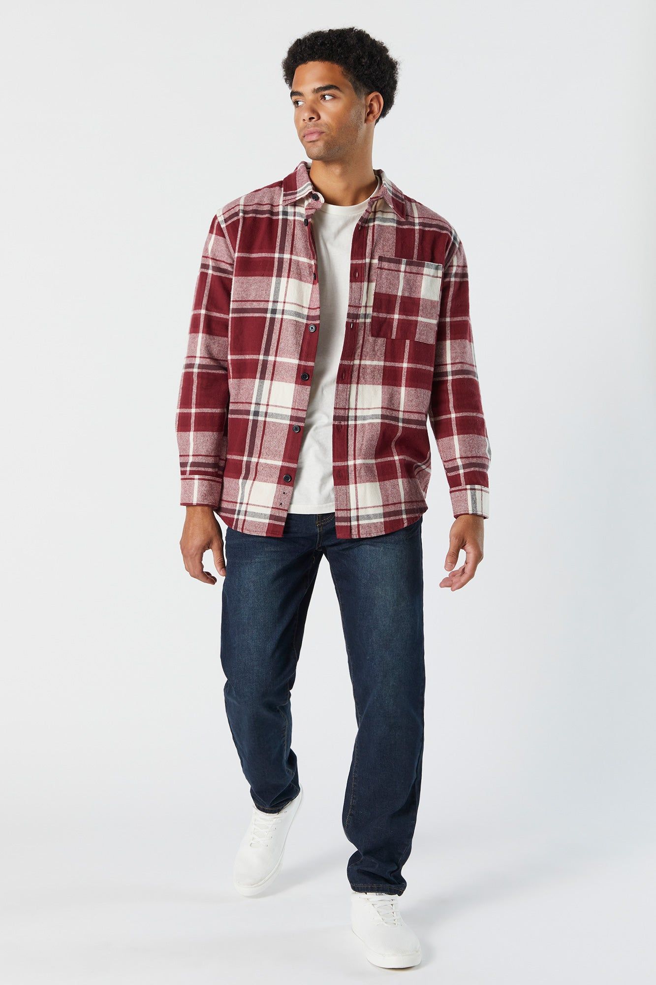 Dark Wash Athletic Jean sold by Urban Planet product image thumbnail 3