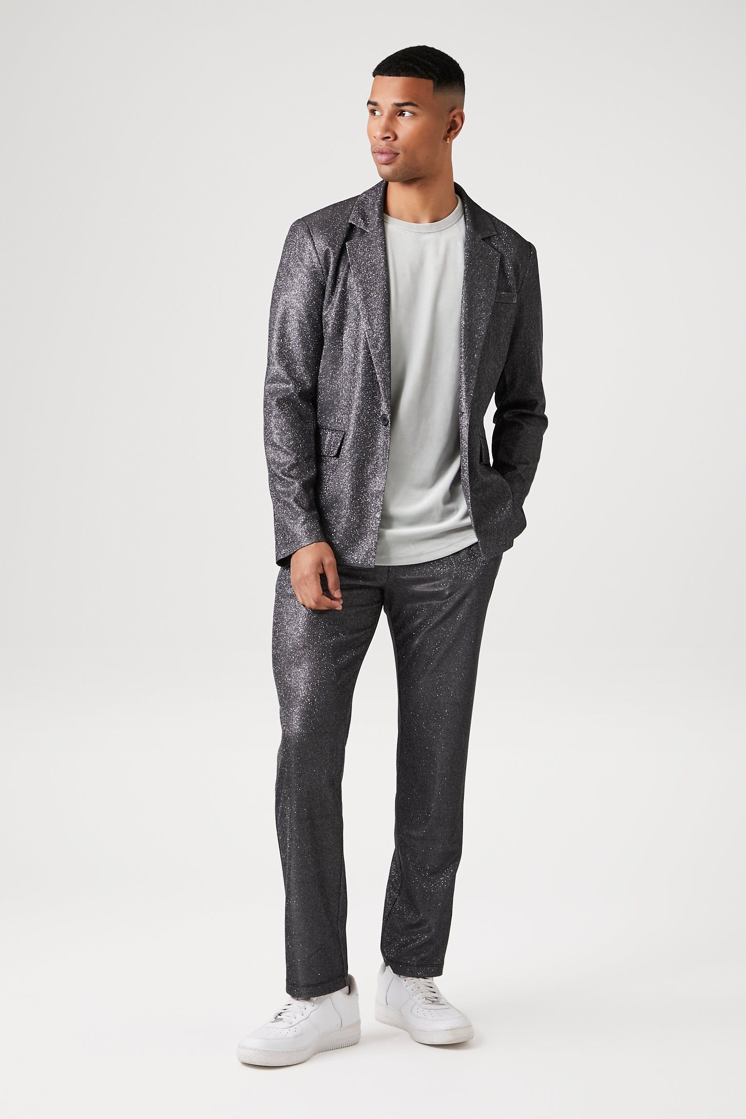 Glitter Knit Drawstring Jogger sold by Urban Planet product image thumbnail 2