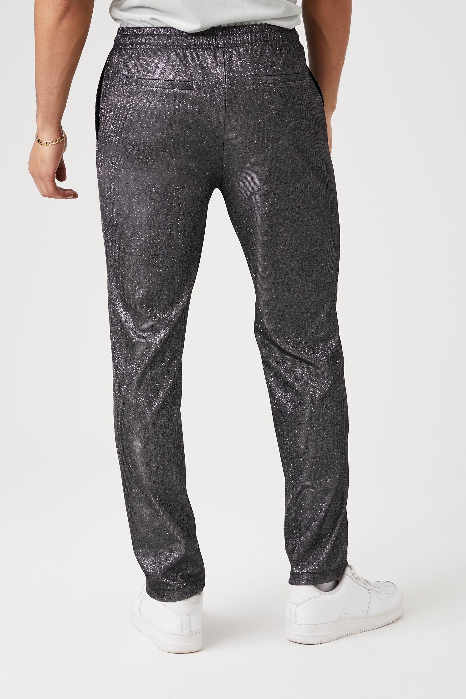 Glitter Knit Drawstring Jogger sold by Urban Planet product image thumbnail 3