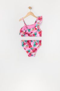 Maillot de bain deux-pièces à épaule unique avec motif hawaïen pour fille sold by Urban Planet