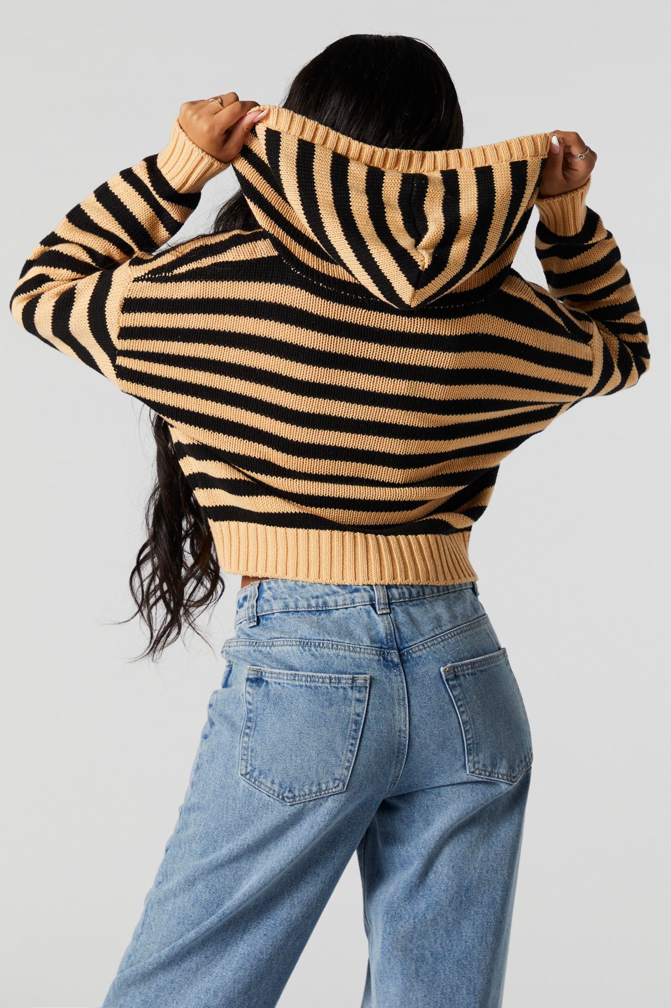 Knit V-Neck Sweater sold by Urban Planet product image thumbnail 2