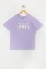 T-shirt à imprimé Get on My Level pour garçon sold by Urban Planet