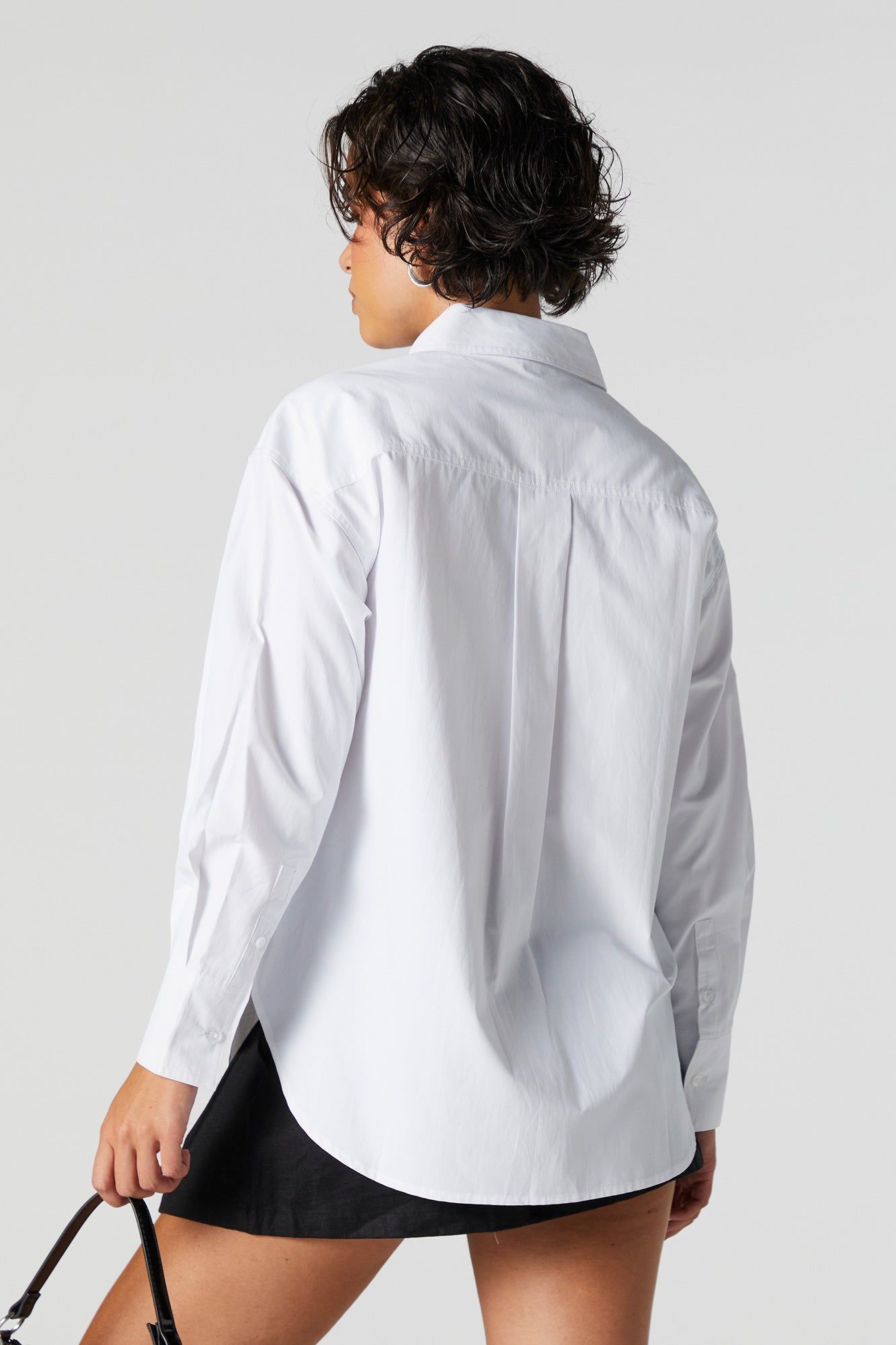 Oversized Button Down Top sold by Urban Planet product image thumbnail 2