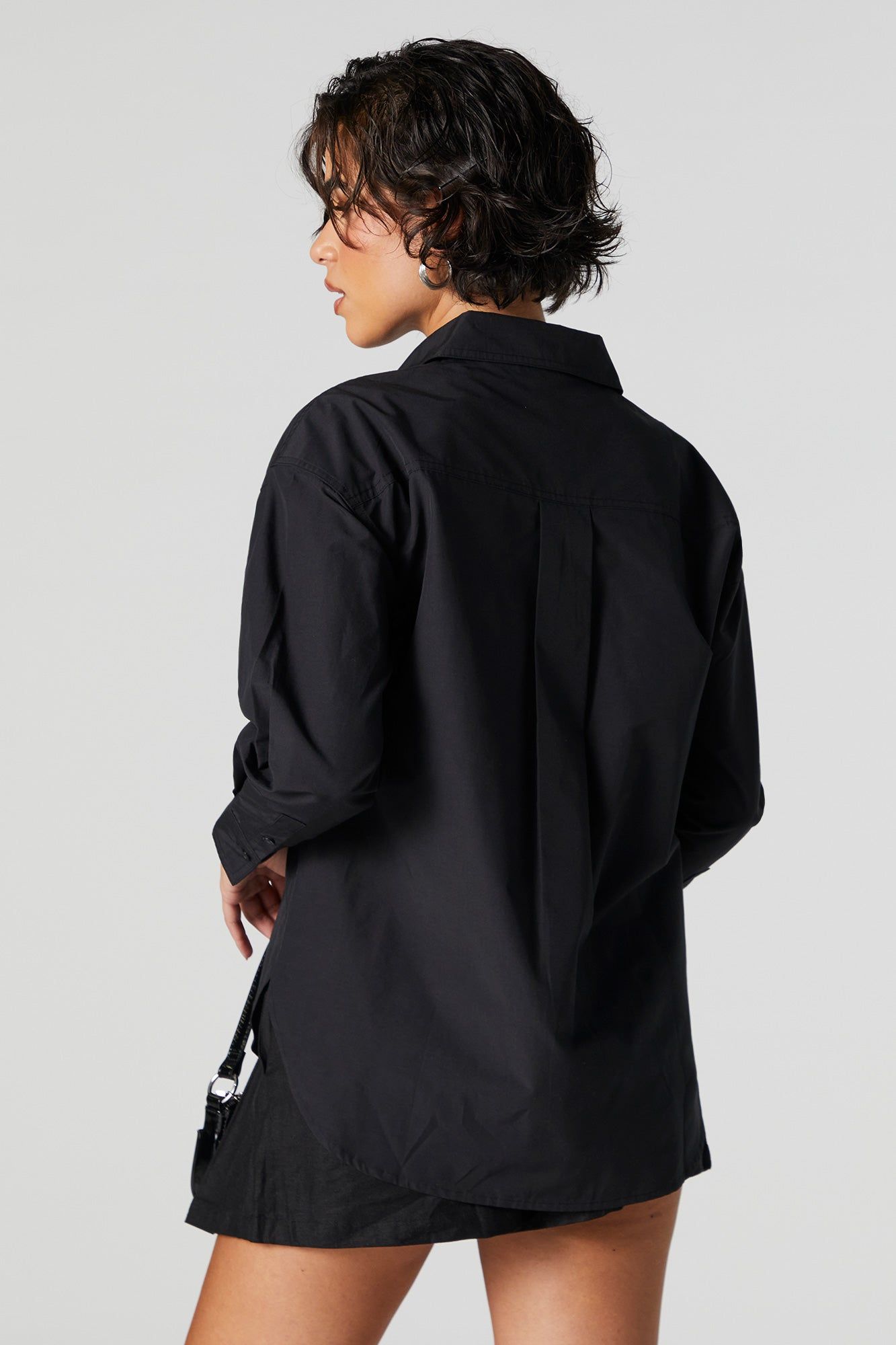 Oversized Button Down Top sold by Urban Planet product image thumbnail 5