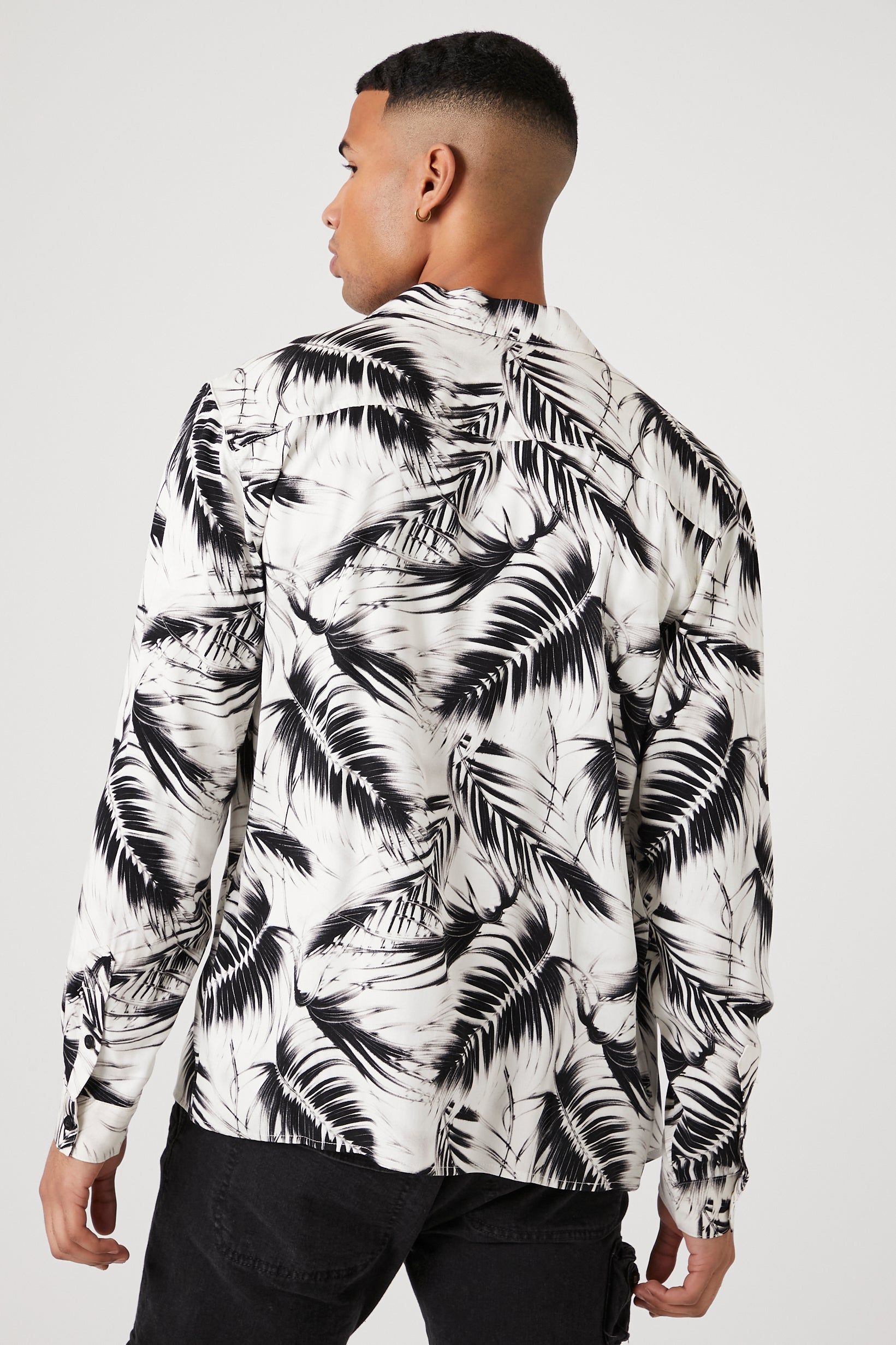Haut à manches longues avec motif tropical sold by Urban Planet product image thumbnail 3