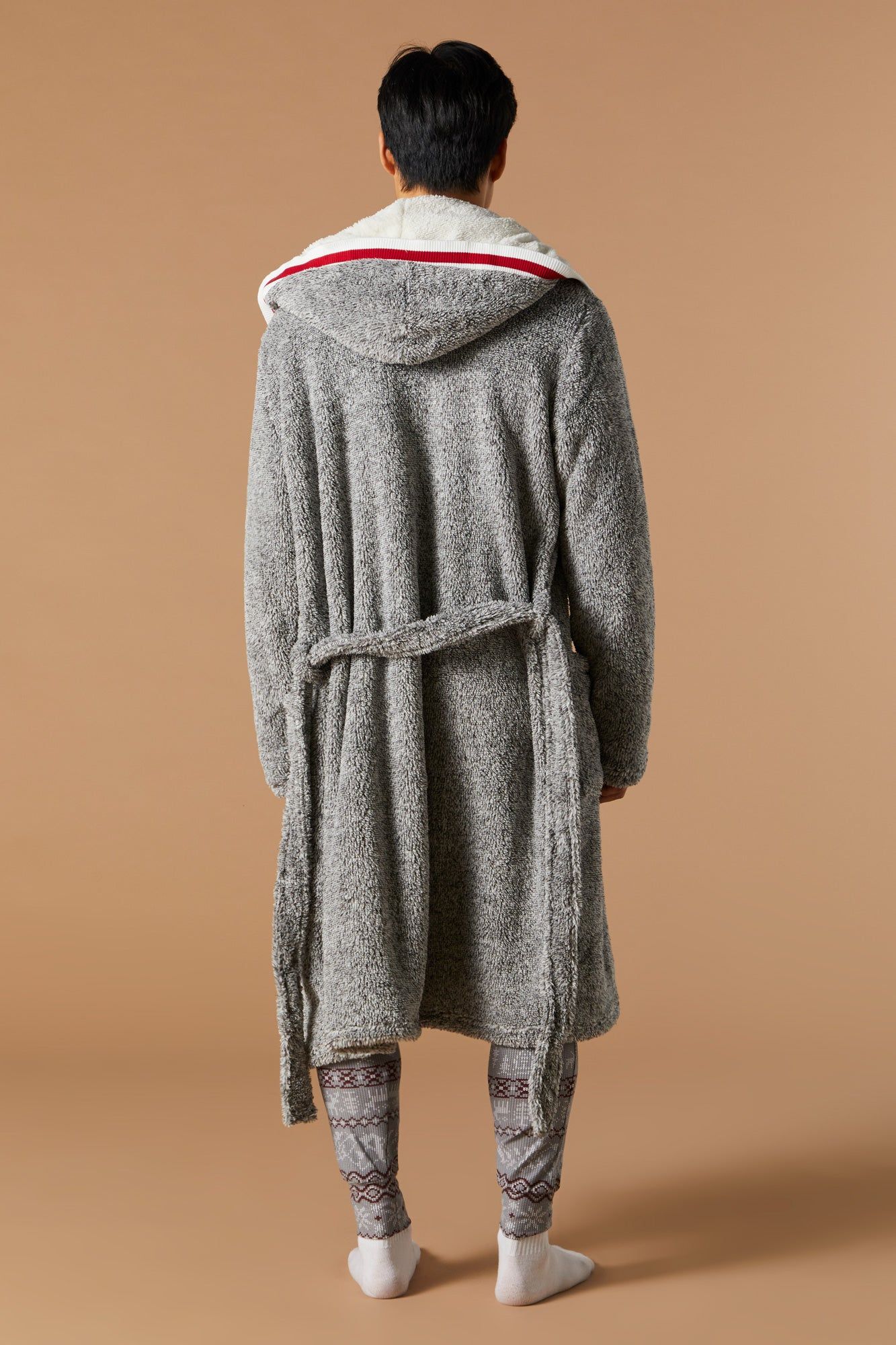 Fammy Jammies Unisex Heather Plush Robe sold by Urban Planet product image thumbnail 3