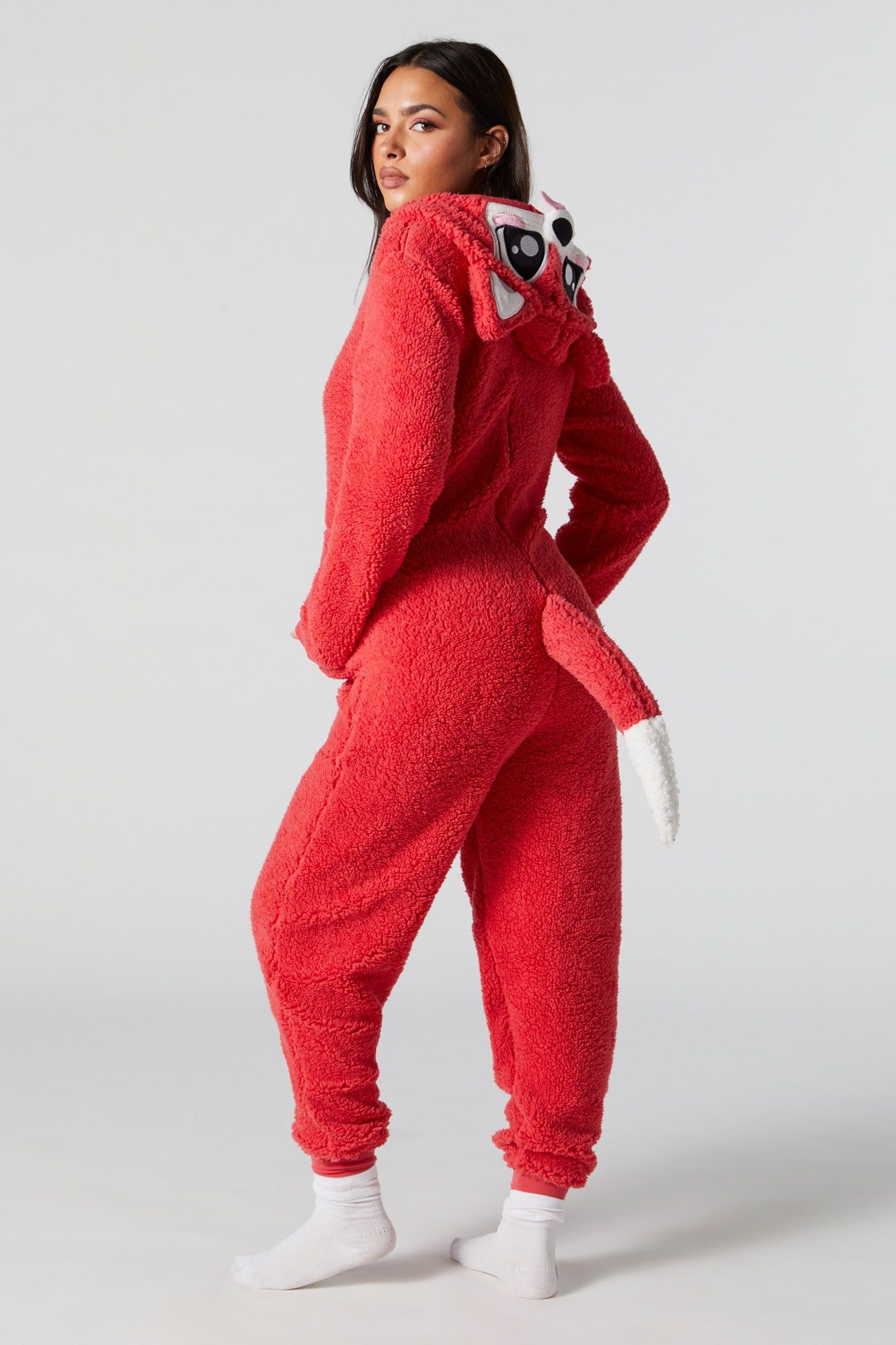 Plush 3D Fox Onesie sold by Urban Planet product image thumbnail 2